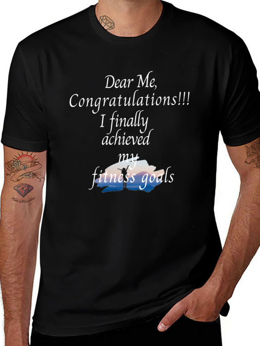 Fitness Goals Achieved Graphic Tee