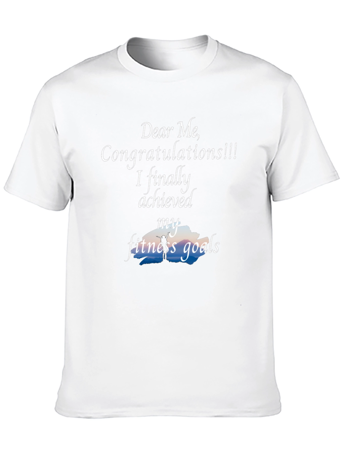Fitness Goals Achieved Graphic Tee
