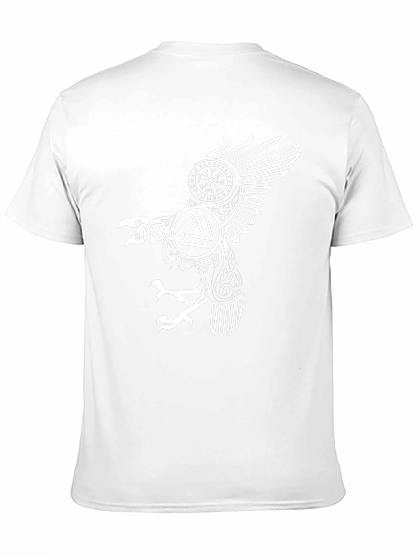 Viking Raven T-Shirt - Norse Mythology Tee