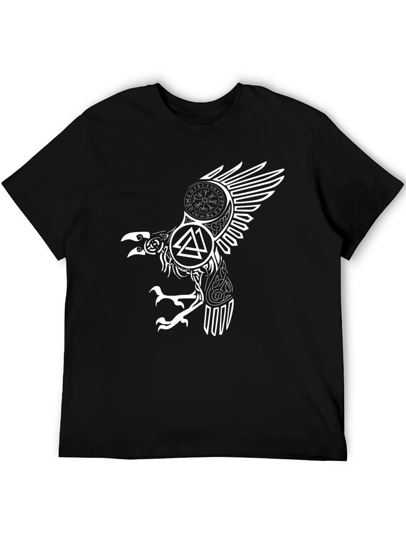 Viking Raven T-Shirt - Norse Mythology Tee