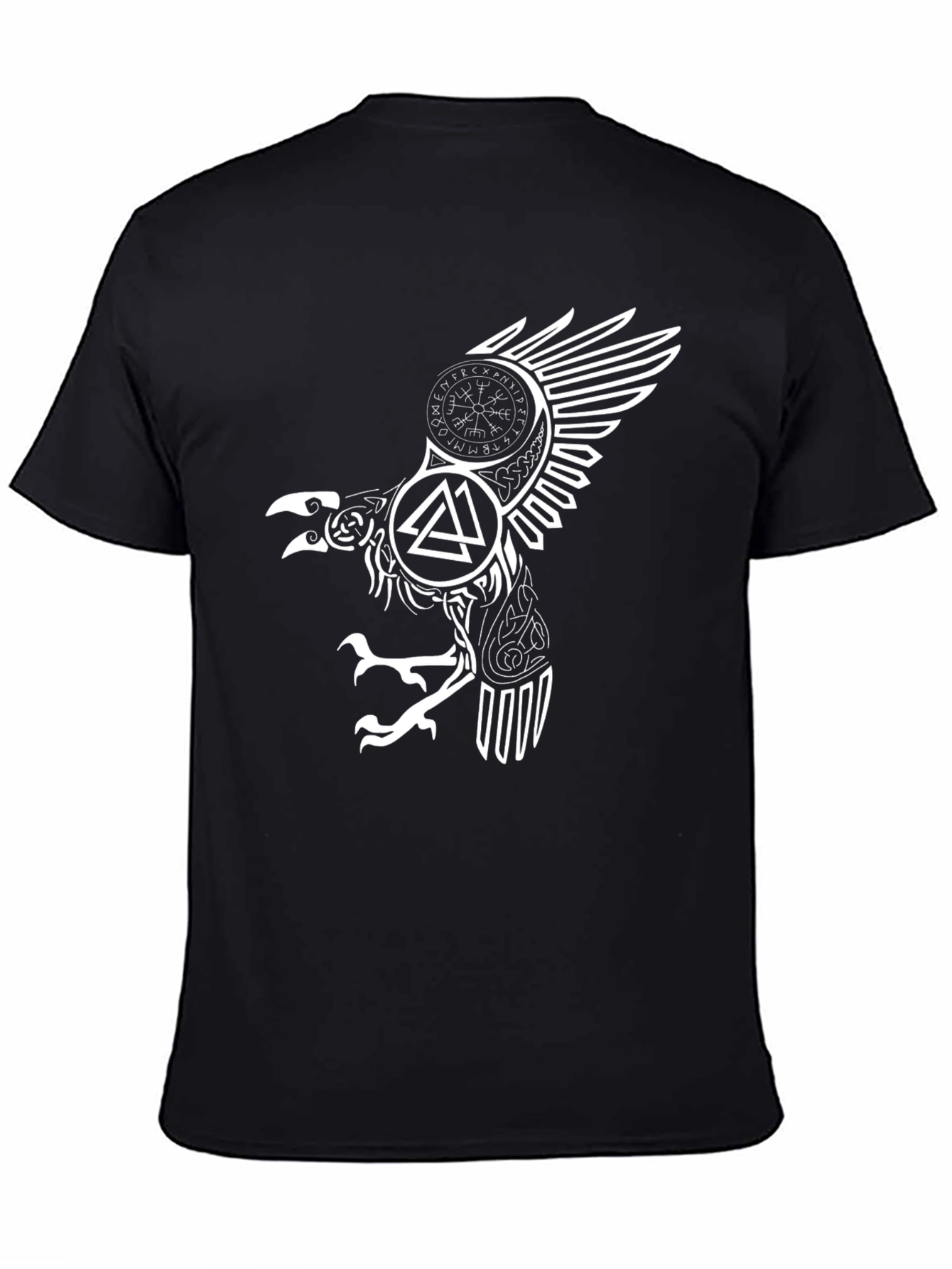 Viking Raven T-Shirt - Norse Mythology Tee