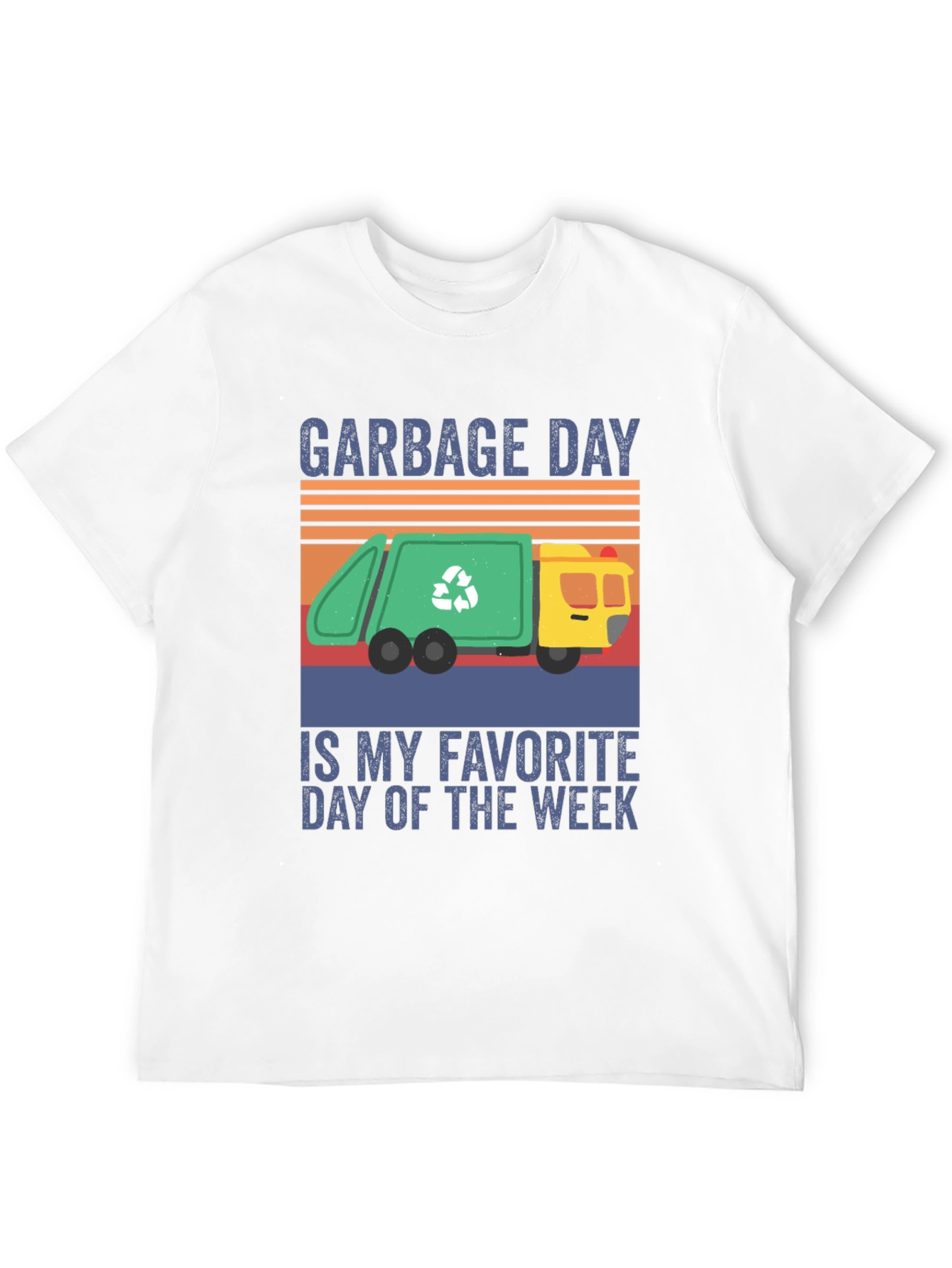 Garbage Day T-Shirt - Recycle Truck Tee