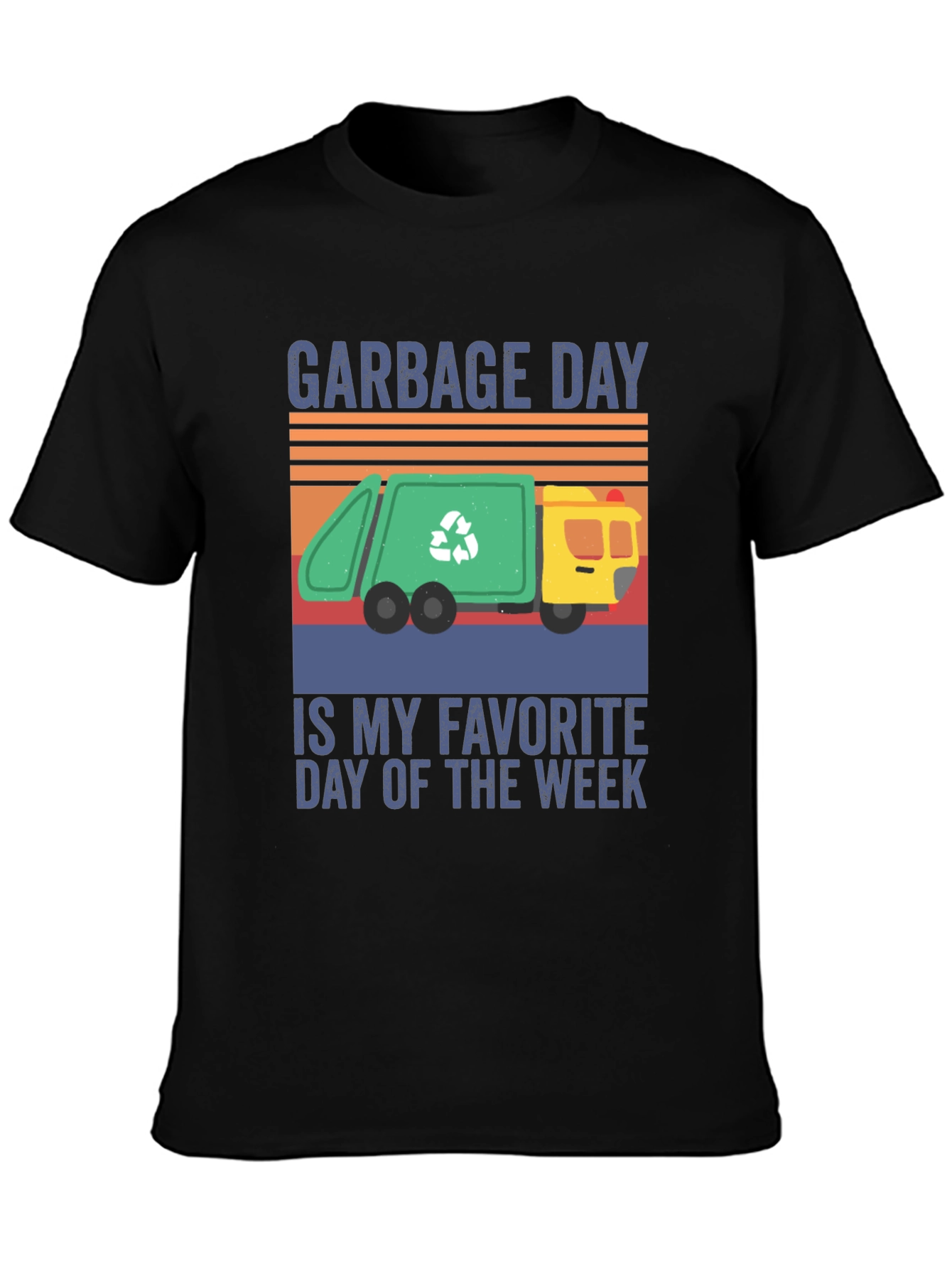 Garbage Day T-Shirt - Recycle Truck Tee