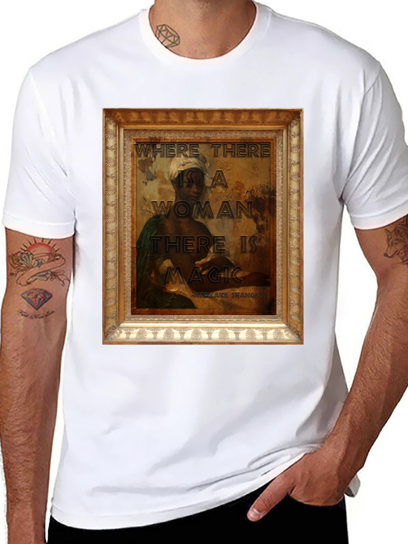 Woman Is Magic T-Shirt - Literary Art Tee