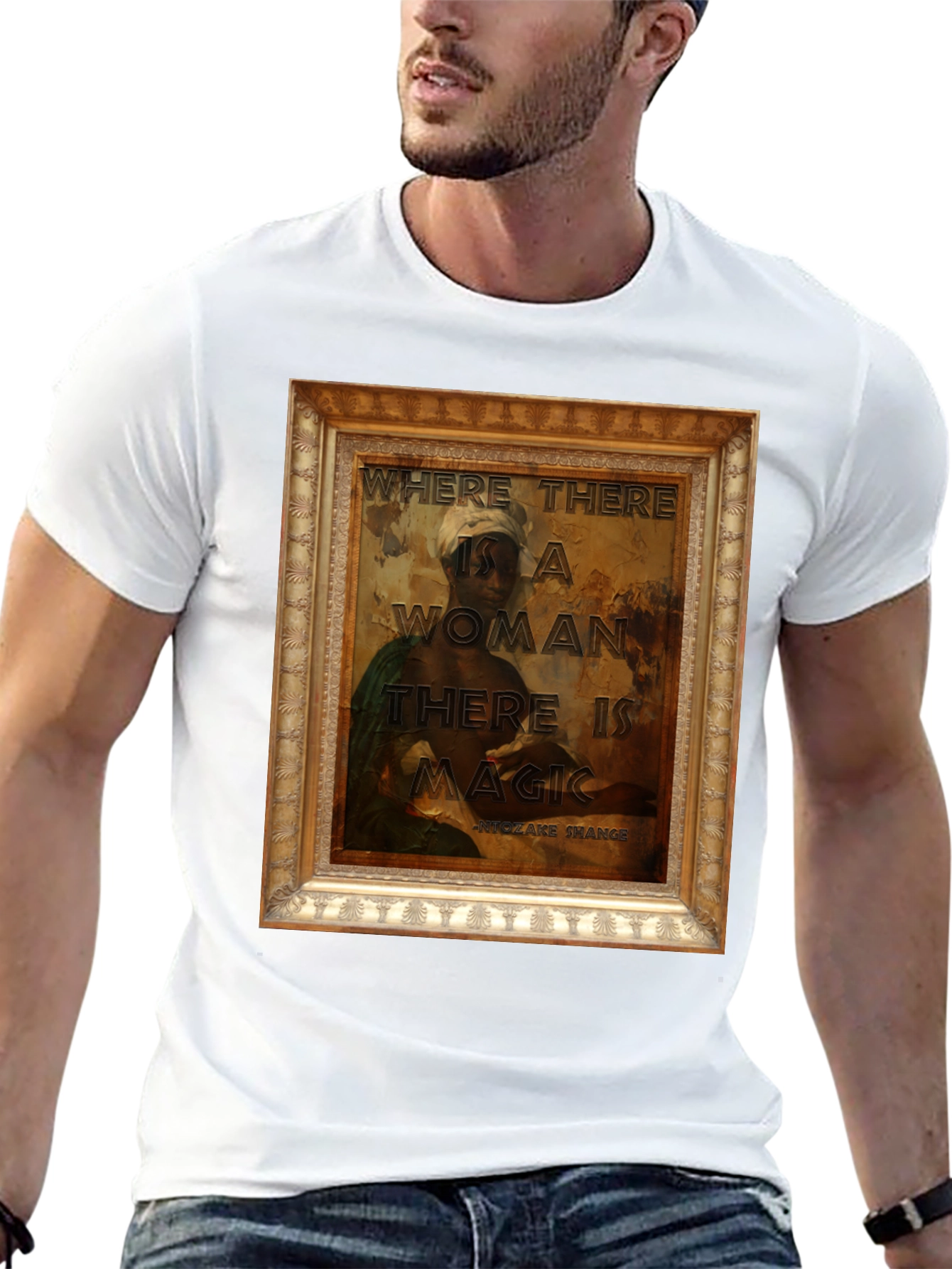 Woman Is Magic T-Shirt - Literary Art Tee