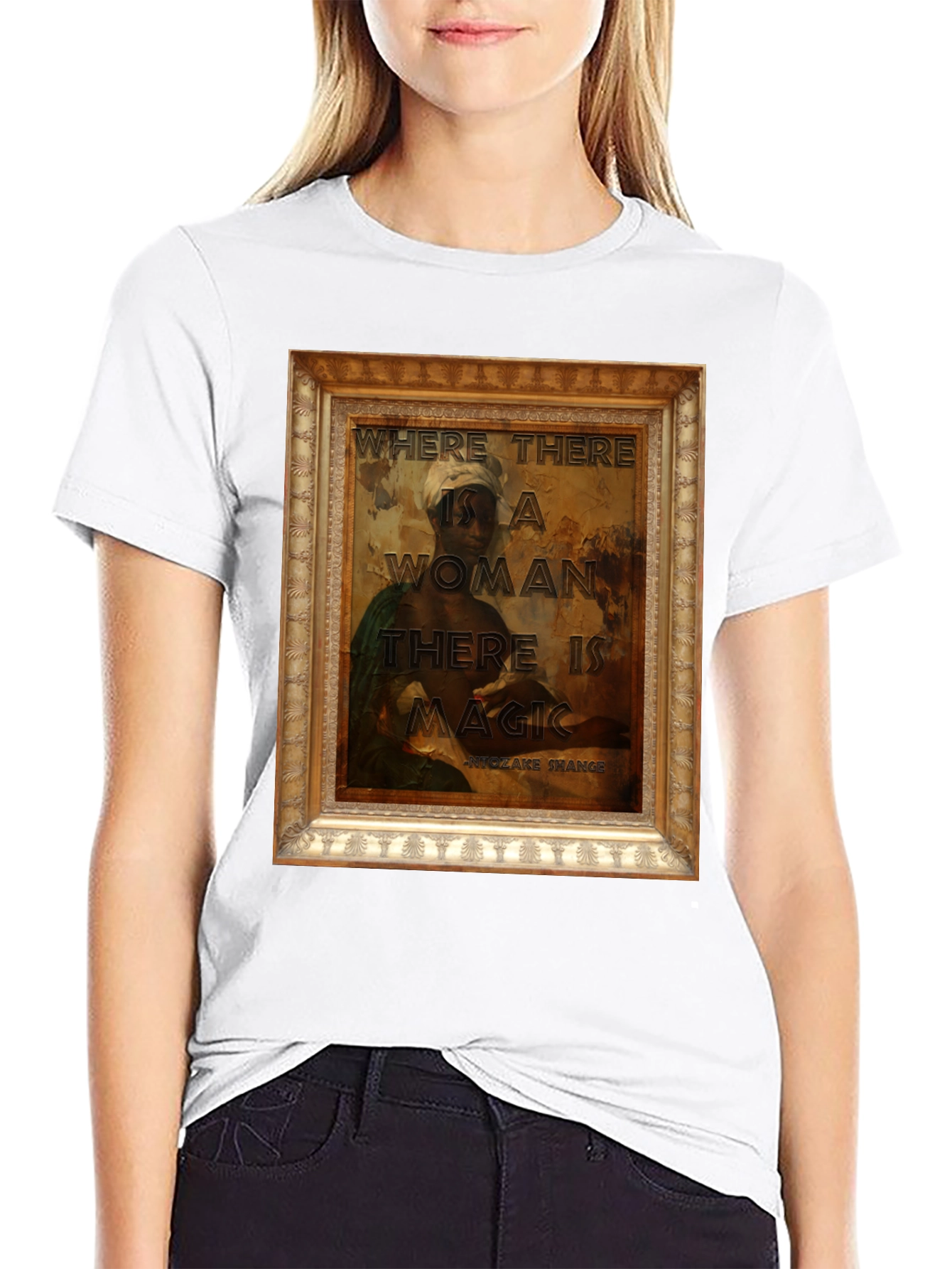 Woman Is Magic T-Shirt - Literary Art Tee