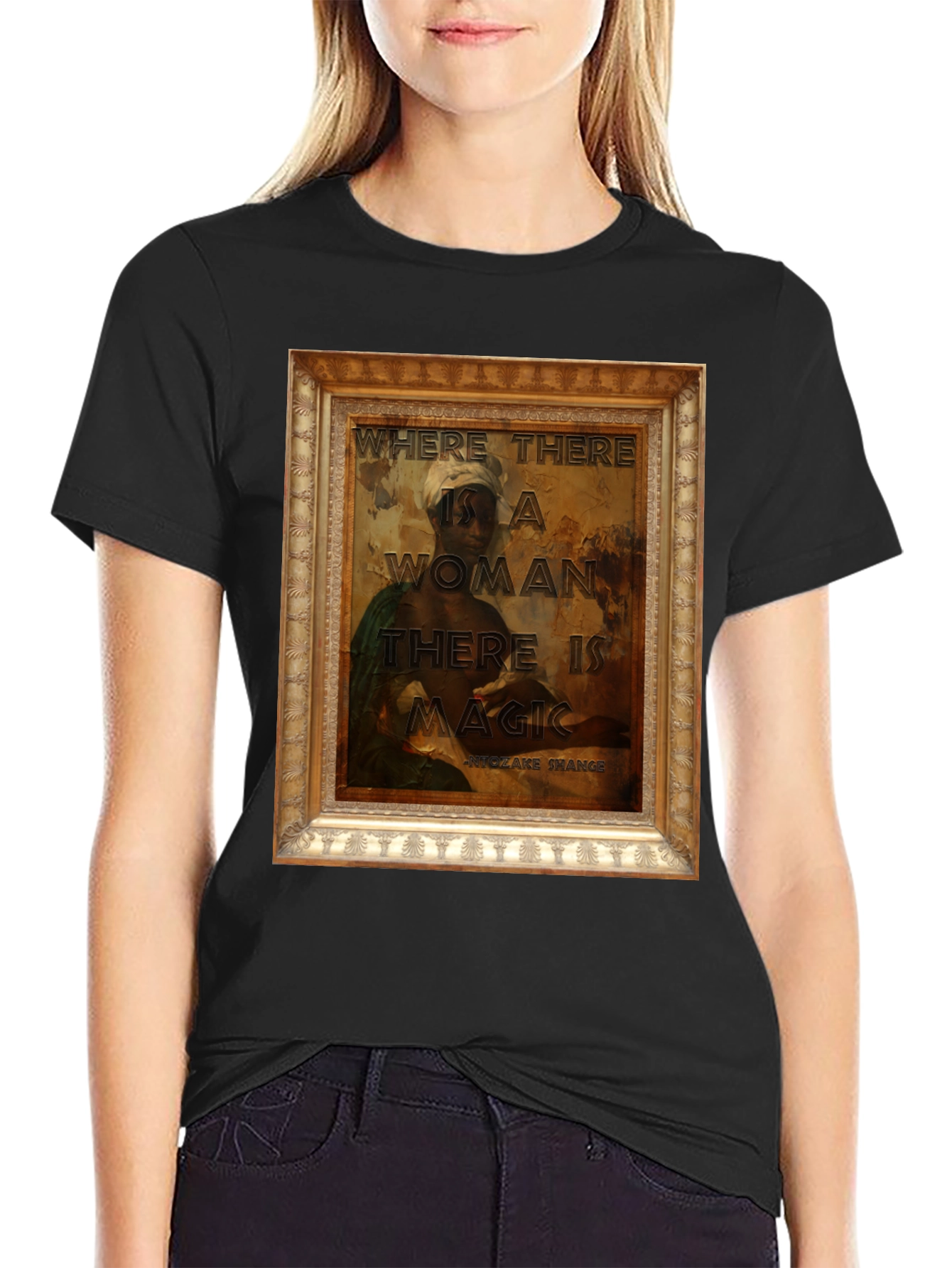 Woman Is Magic T-Shirt - Literary Art Tee