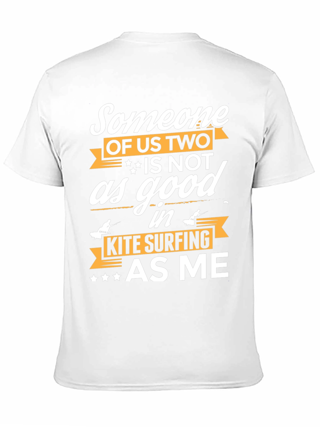 Kite Surfing T-Shirt - Someone of Us Two
