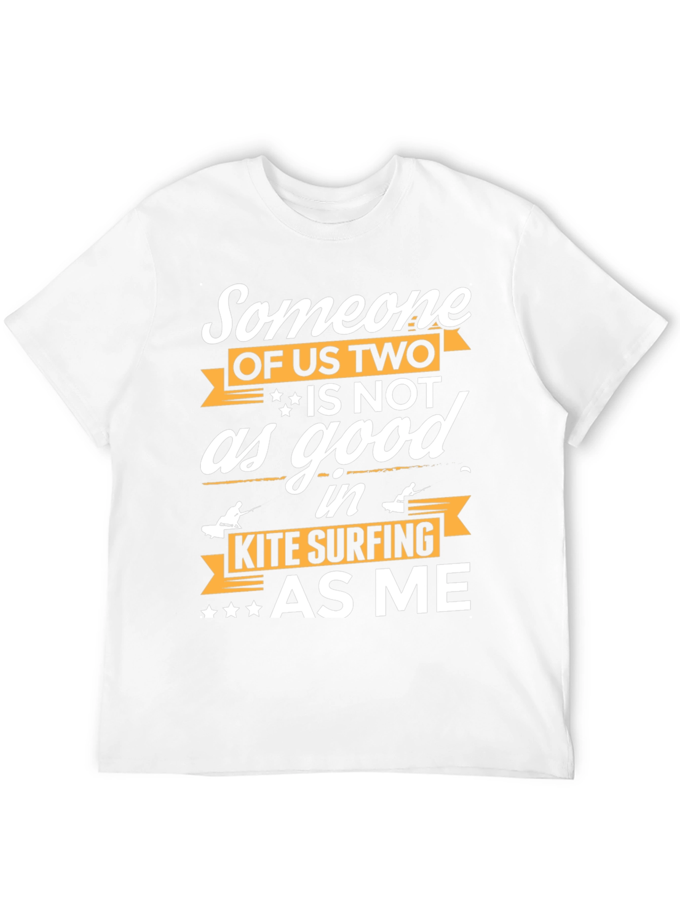 Kite Surfing T-Shirt - Someone of Us Two