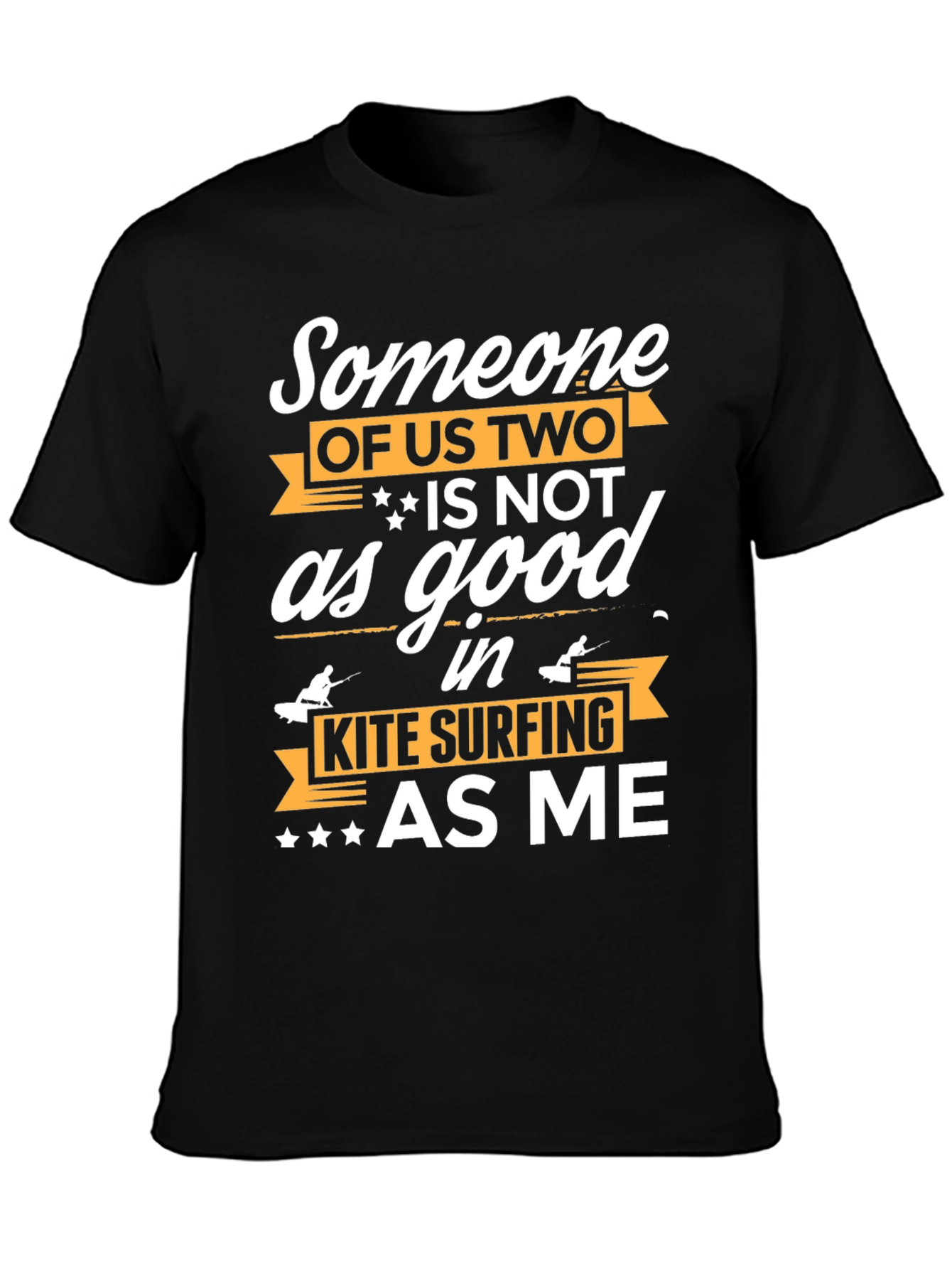 Kite Surfing T-Shirt - Someone of Us Two