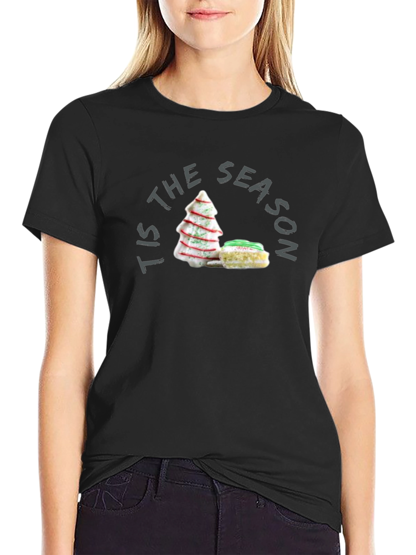 Tis the Season T-Shirt: Christmas Cookie Tree