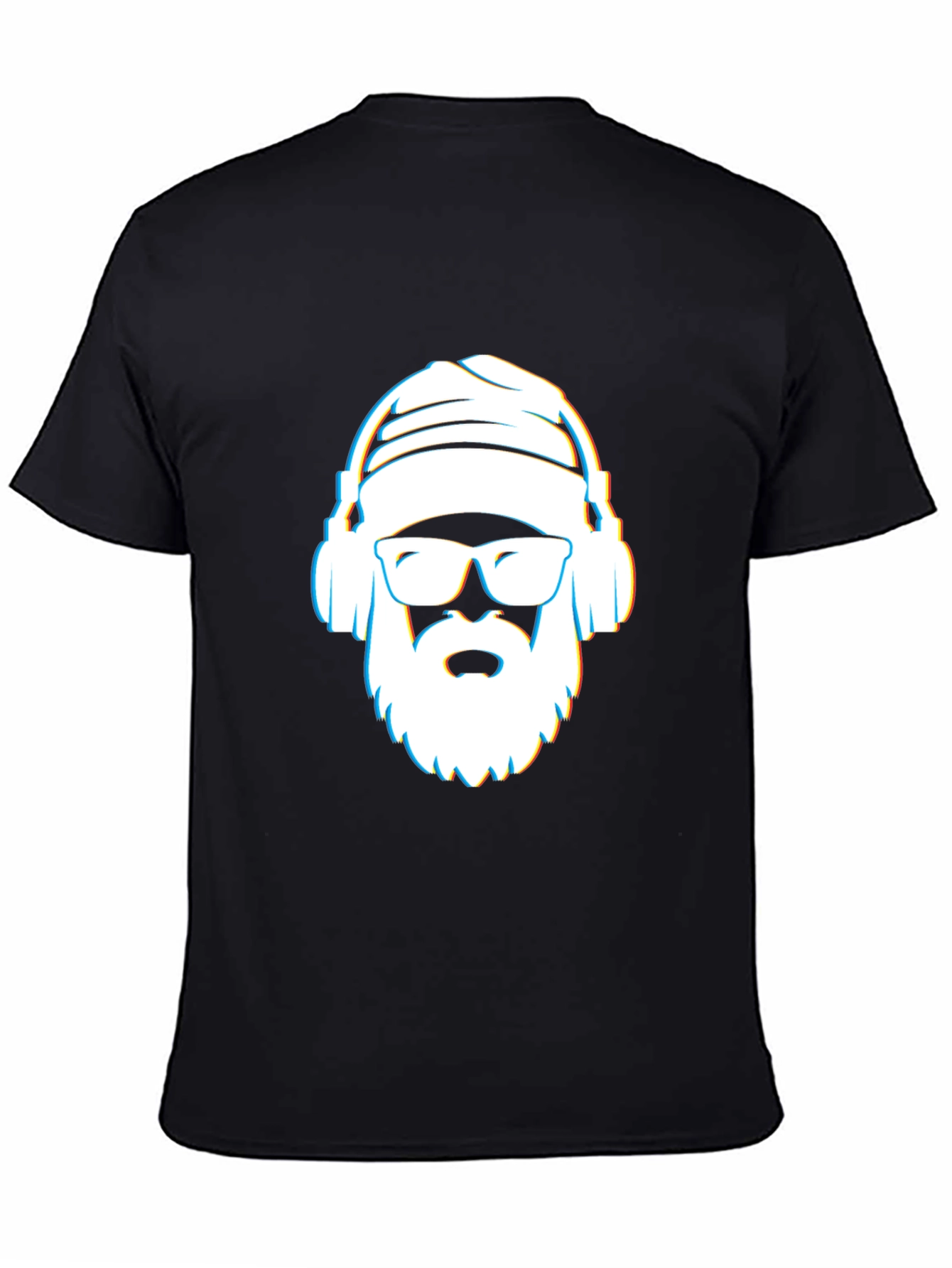 Cool Dude Graphic T-Shirt - Black Cotton Blend