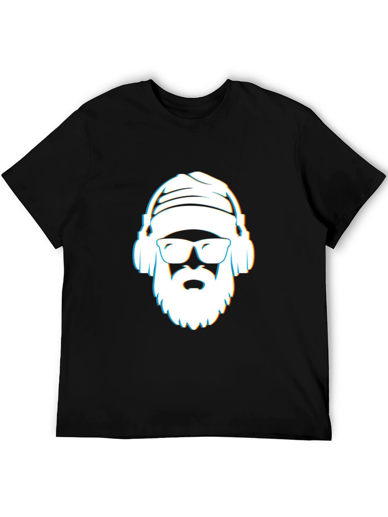Cool Dude Graphic T-Shirt - Black Cotton Blend