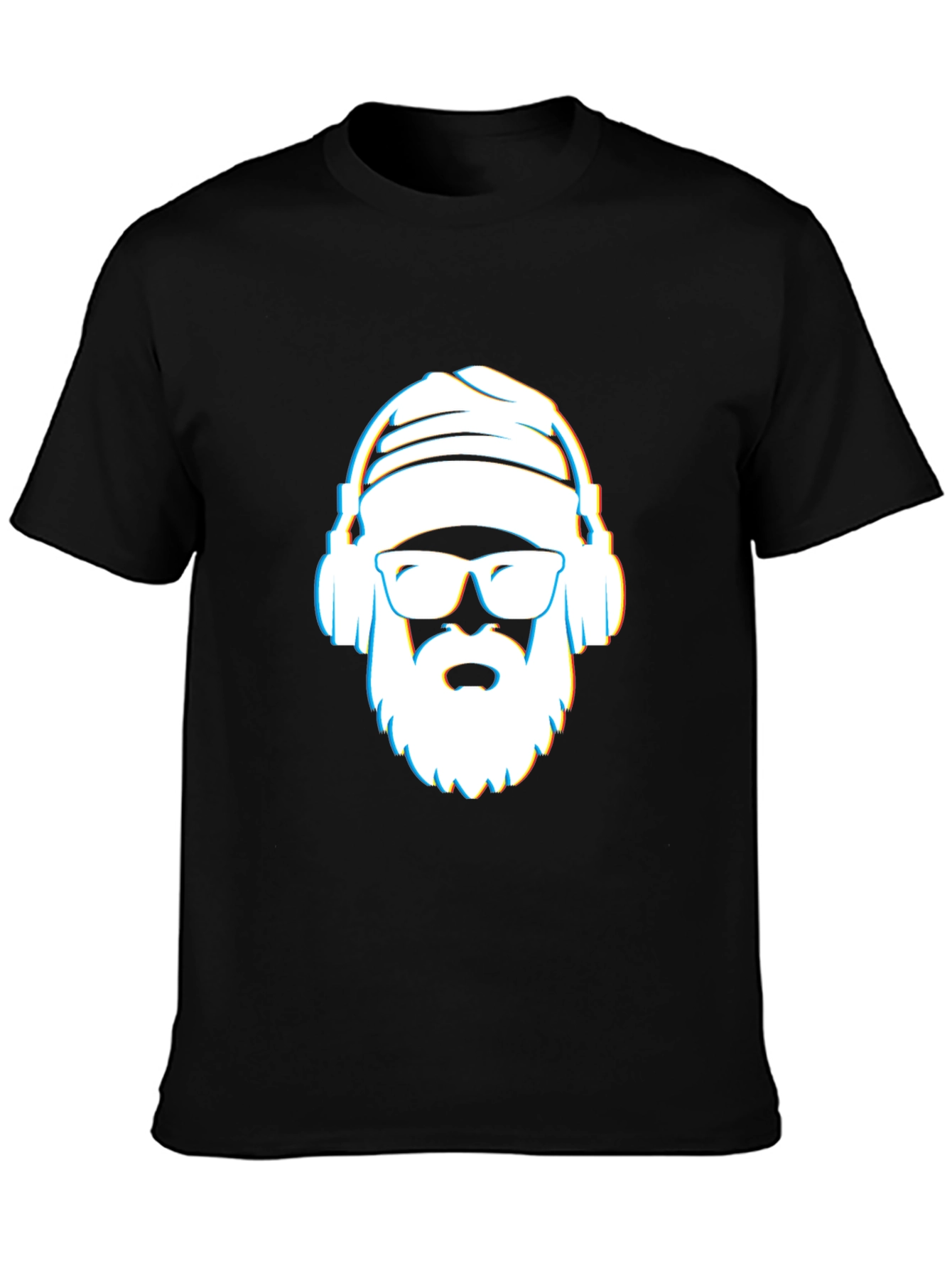 Cool Dude Graphic T-Shirt - Black Cotton Blend