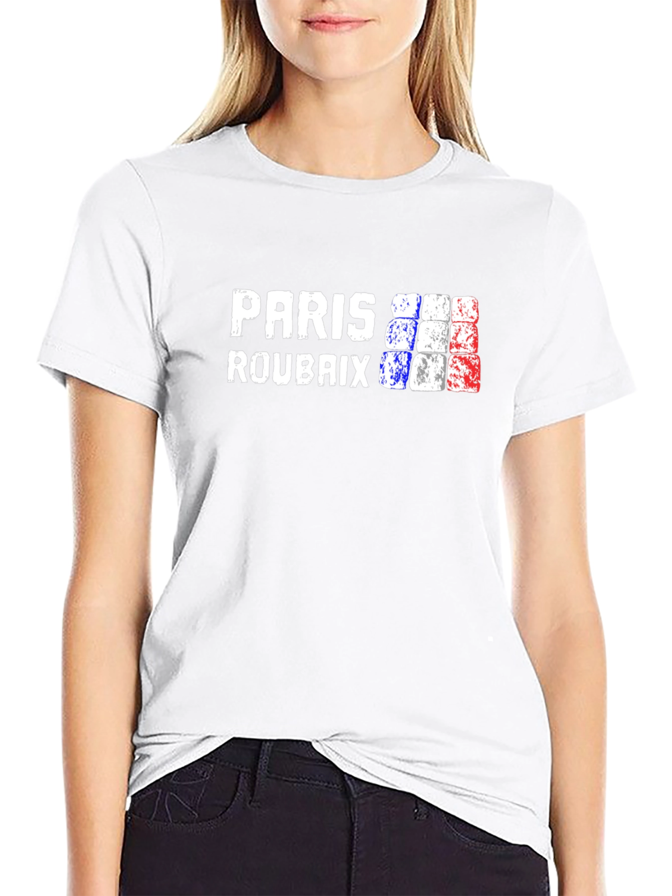 Paris Roubaix Black Graphic T-Shirt