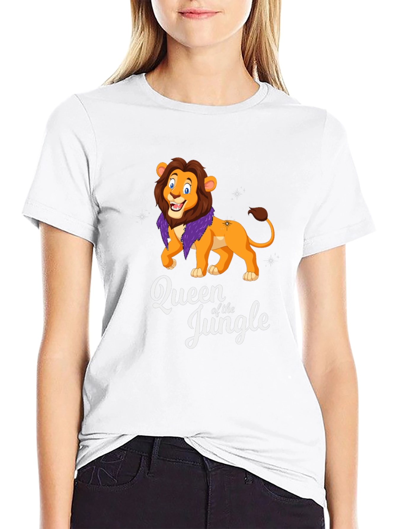 Queen of the Jungle Lion T-Shirt
