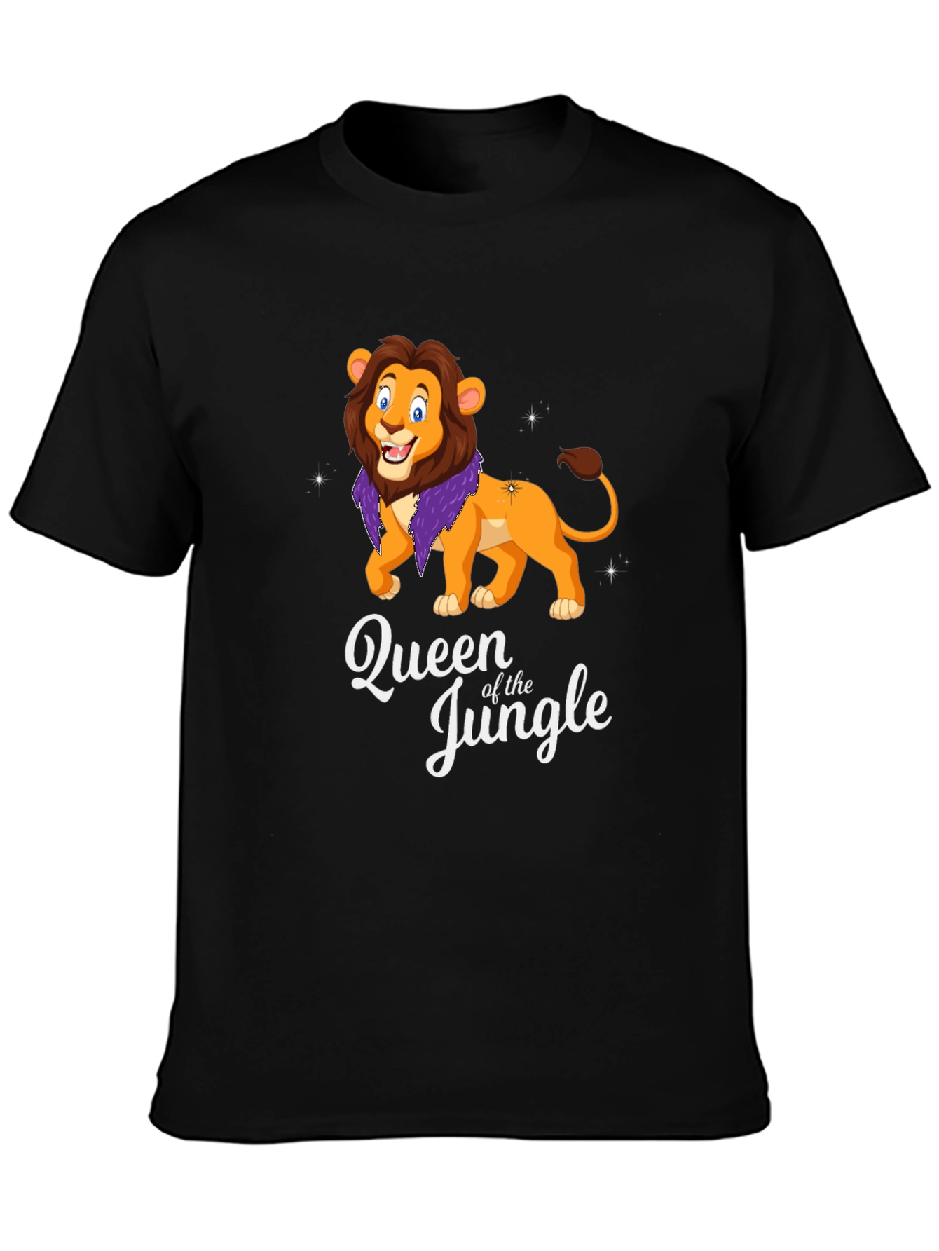 Queen of the Jungle Lion T-Shirt