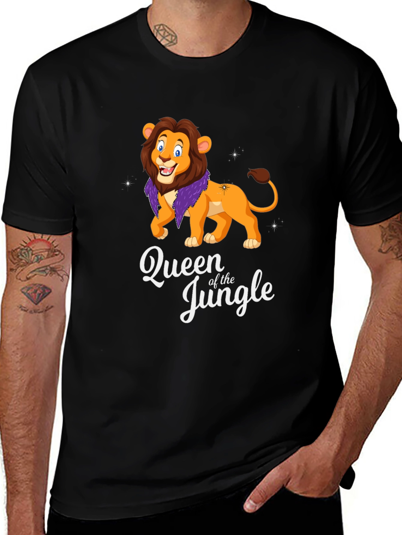 Queen of the Jungle Lion T-Shirt