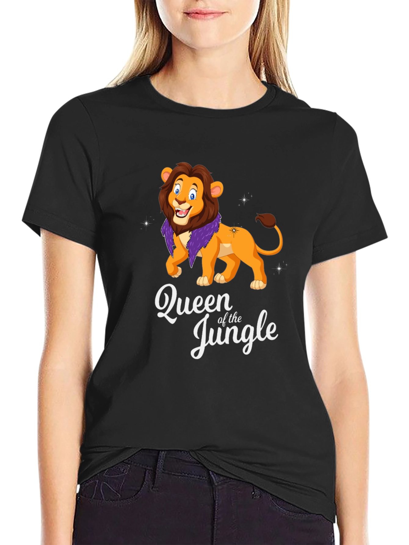 Queen of the Jungle Lion T-Shirt