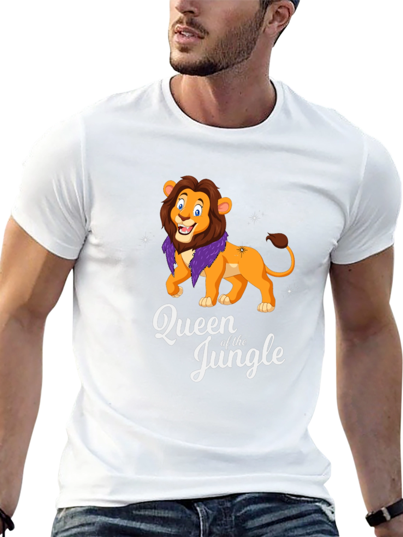Queen of the Jungle Lion T-Shirt