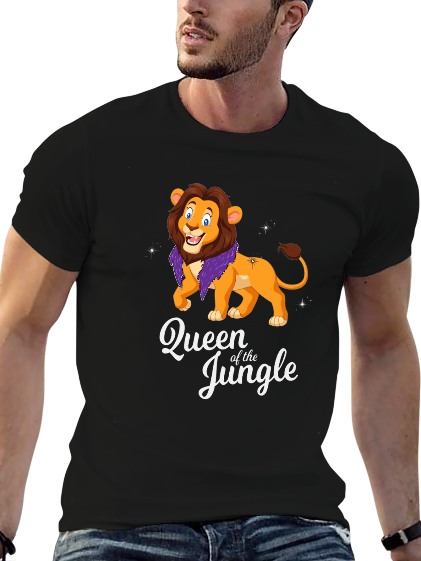 Queen of the Jungle Lion T-Shirt