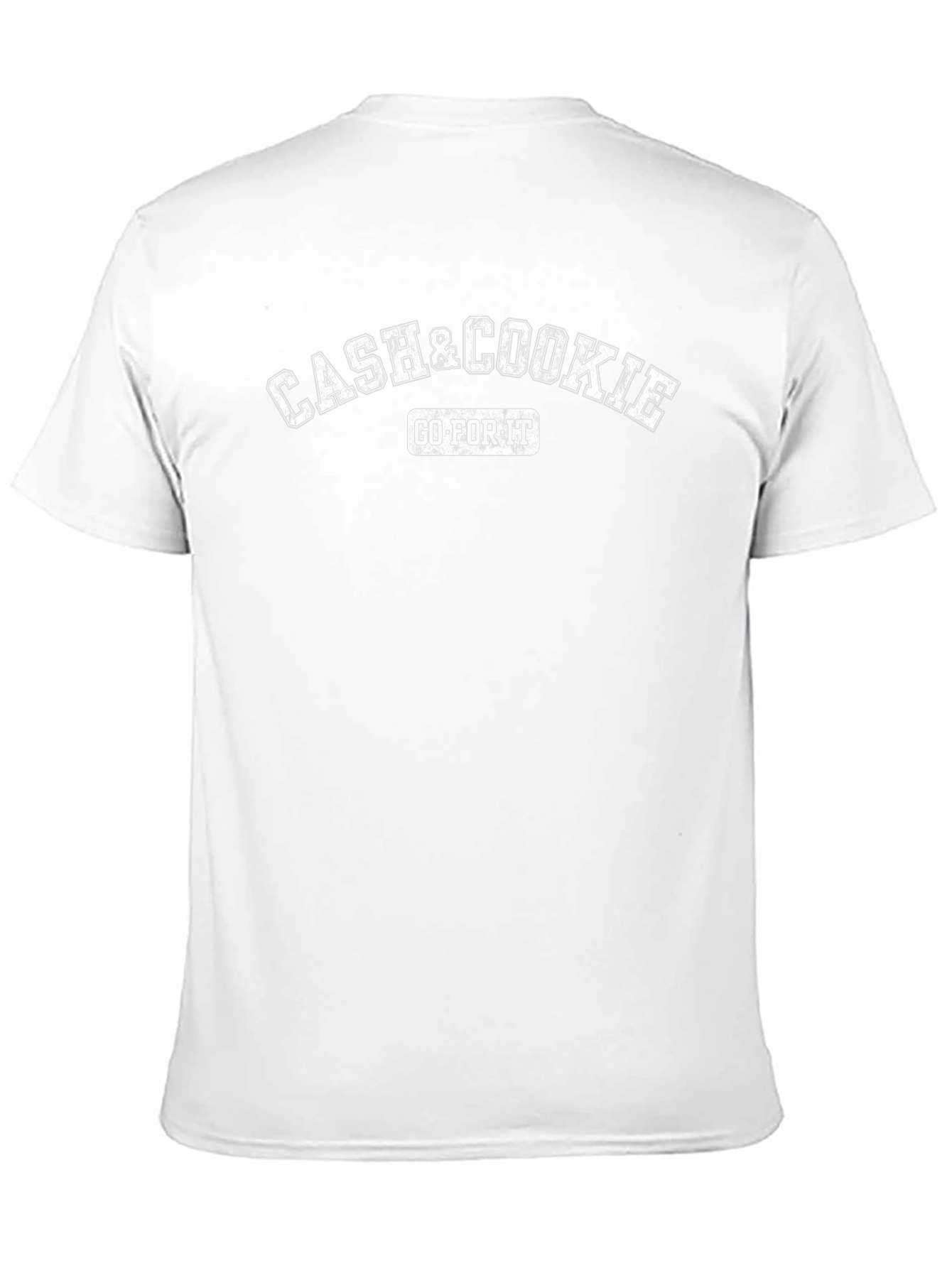 Cash & Cookie Go-For-It Black Graphic T-Shirt