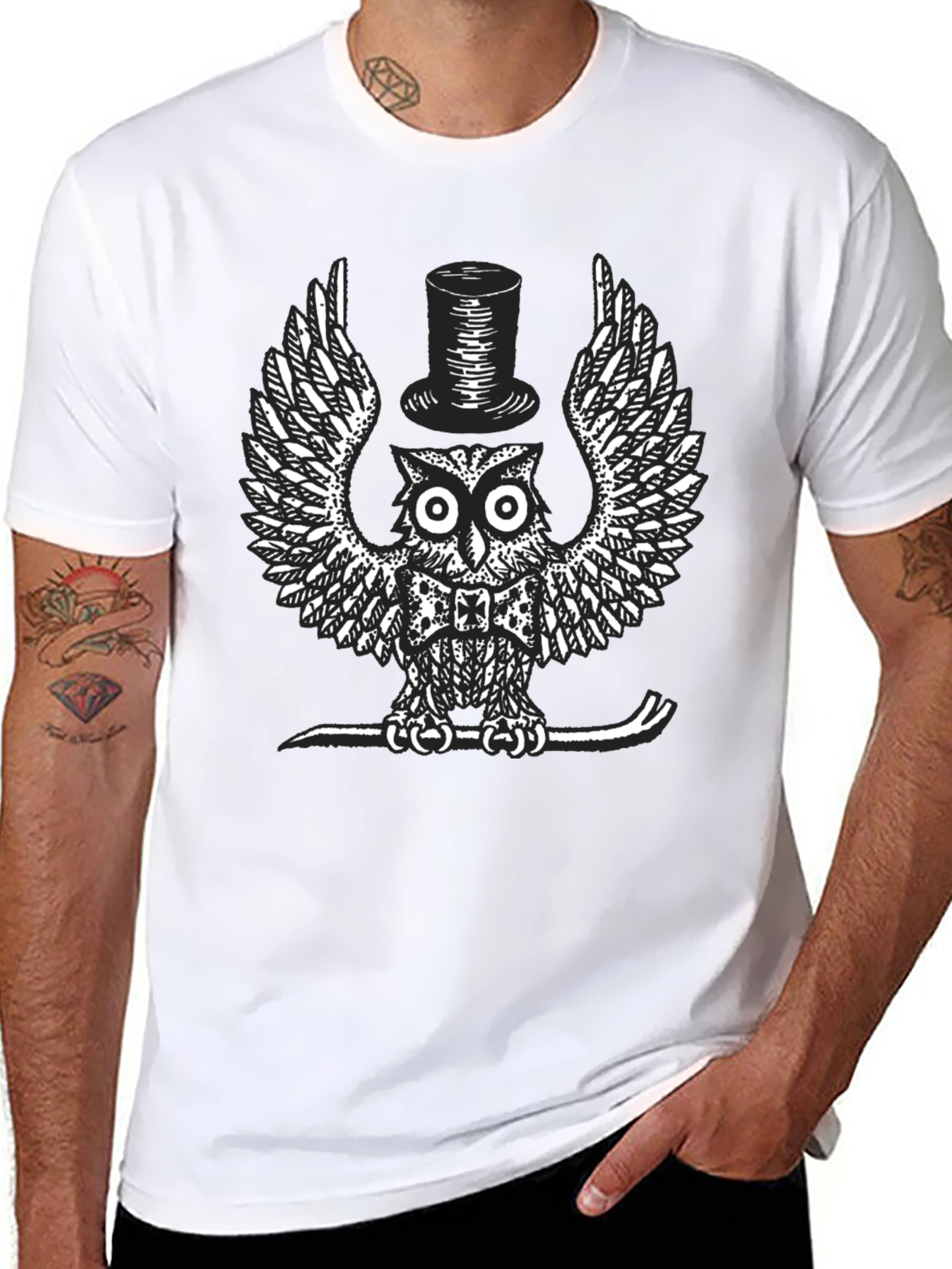 Owl Graphic T-Shirt