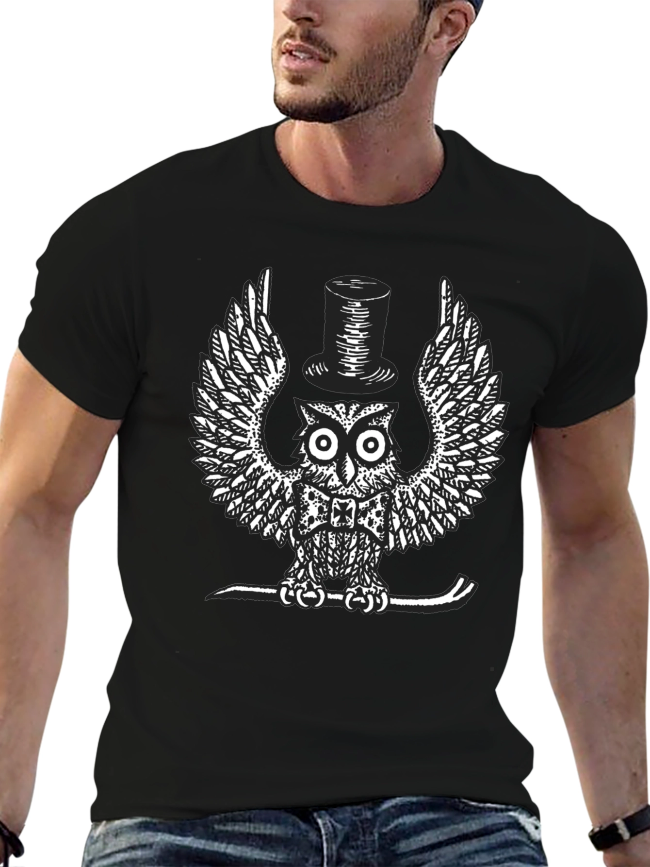 Owl Graphic T-Shirt