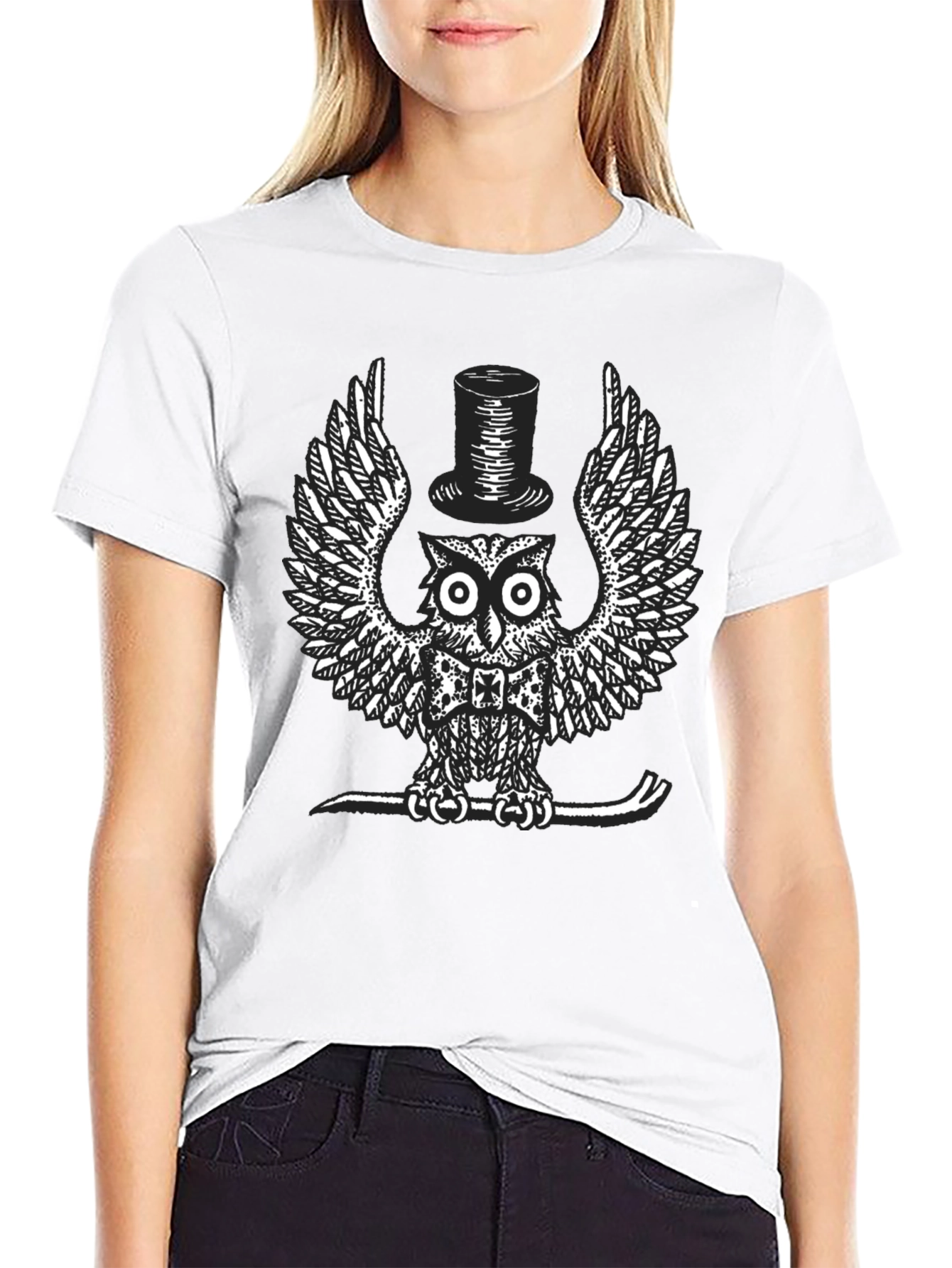 Owl Graphic T-Shirt