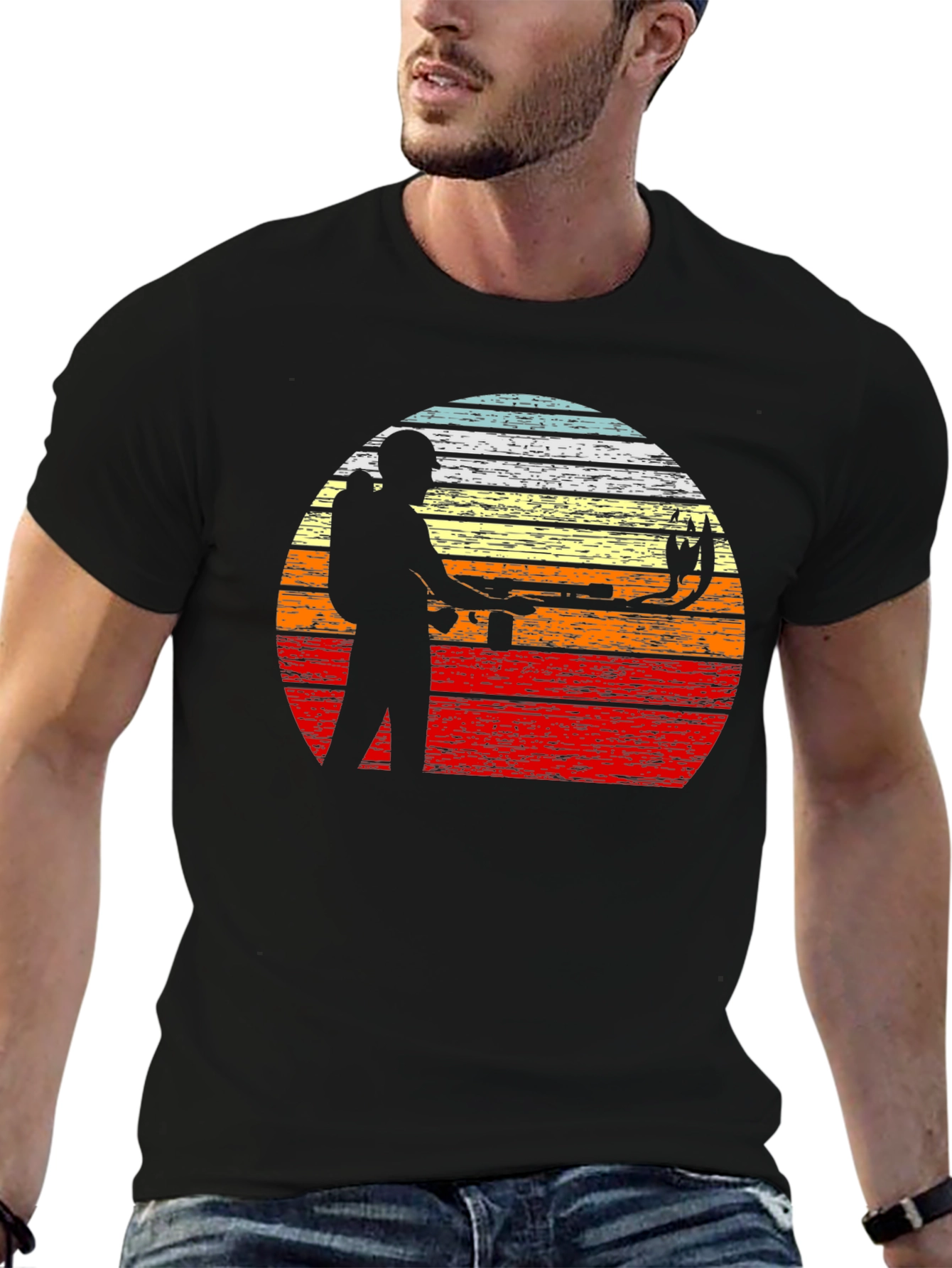 Retro Sunset Exterminator T-Shirt