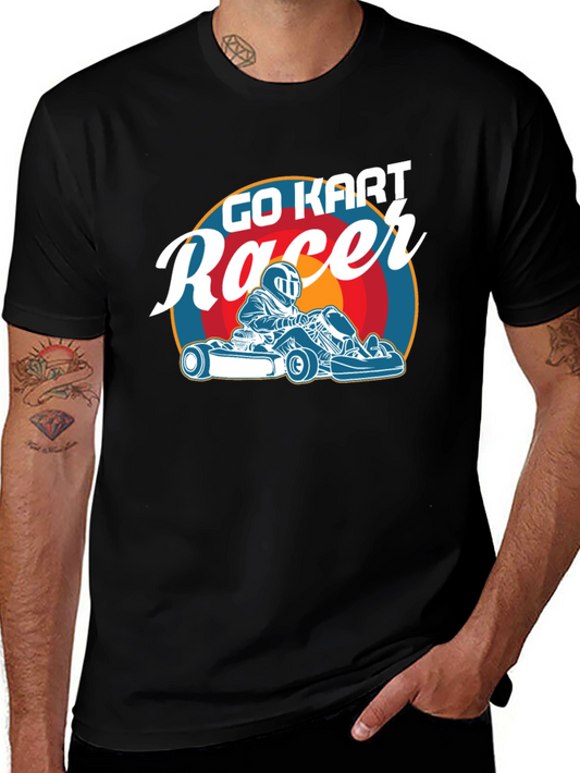 Go Kart Racer Graphic Tee - Motorsport Fan T-Shirt
