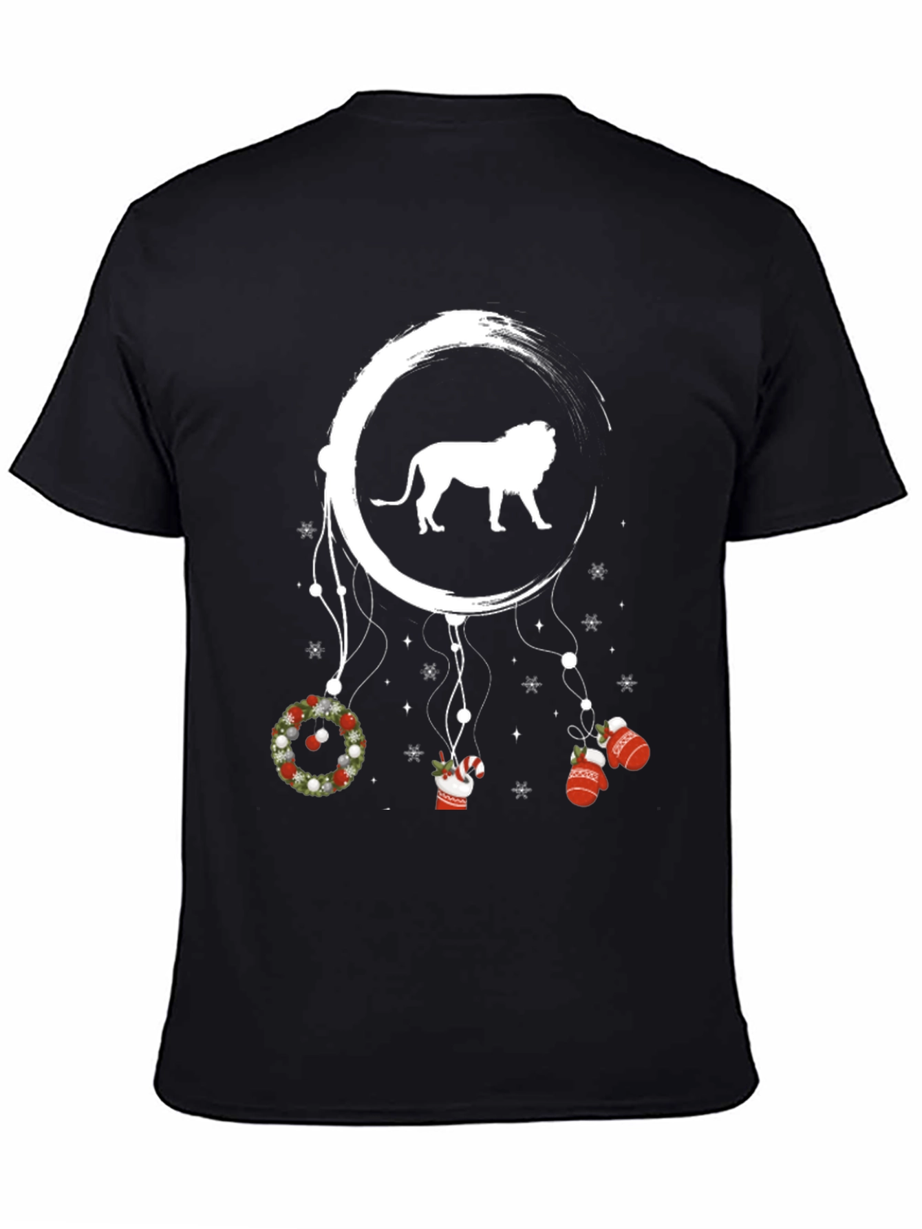Lion Dreamcatcher Christmas T-Shirt