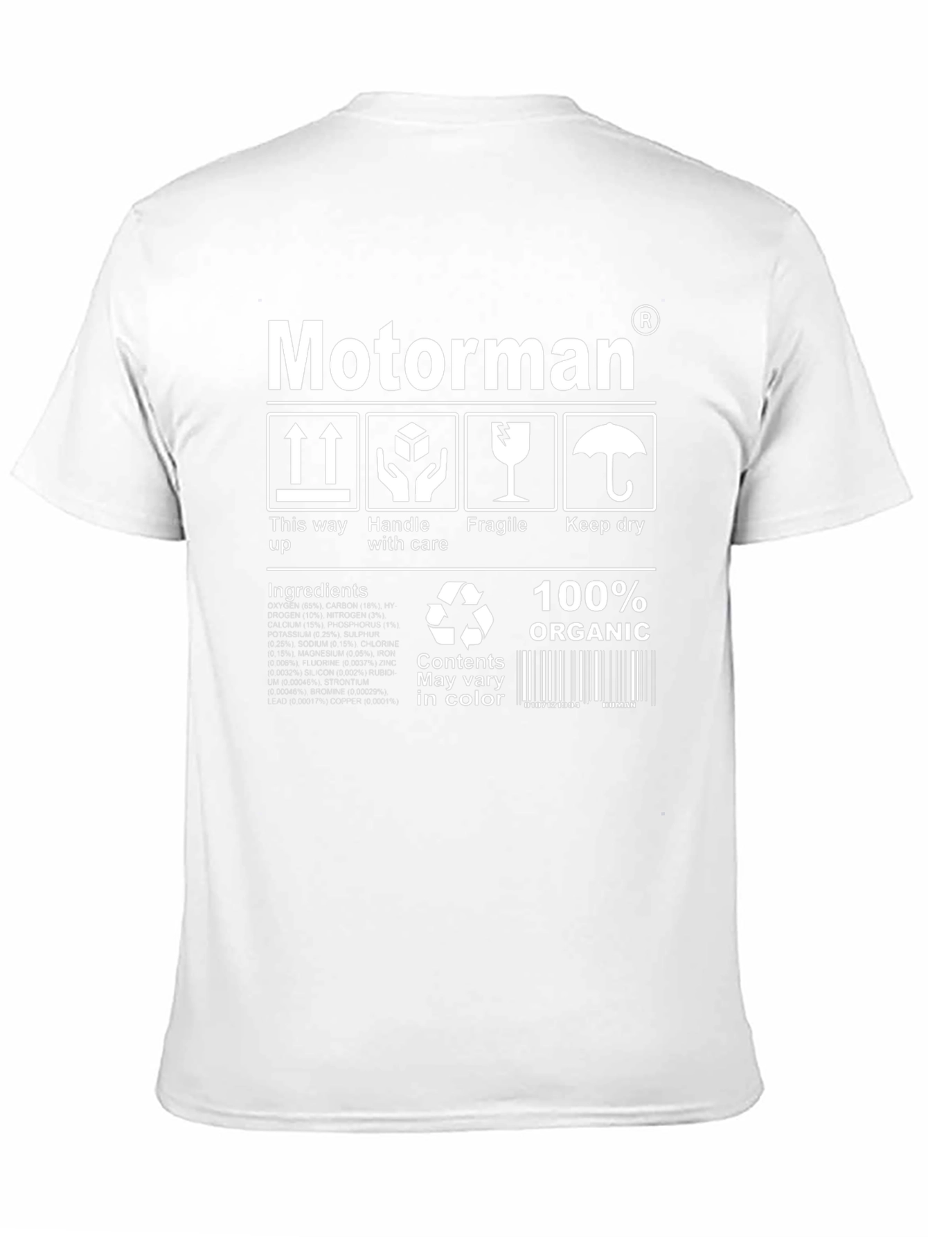 Motorman Organic Cotton T-Shirt