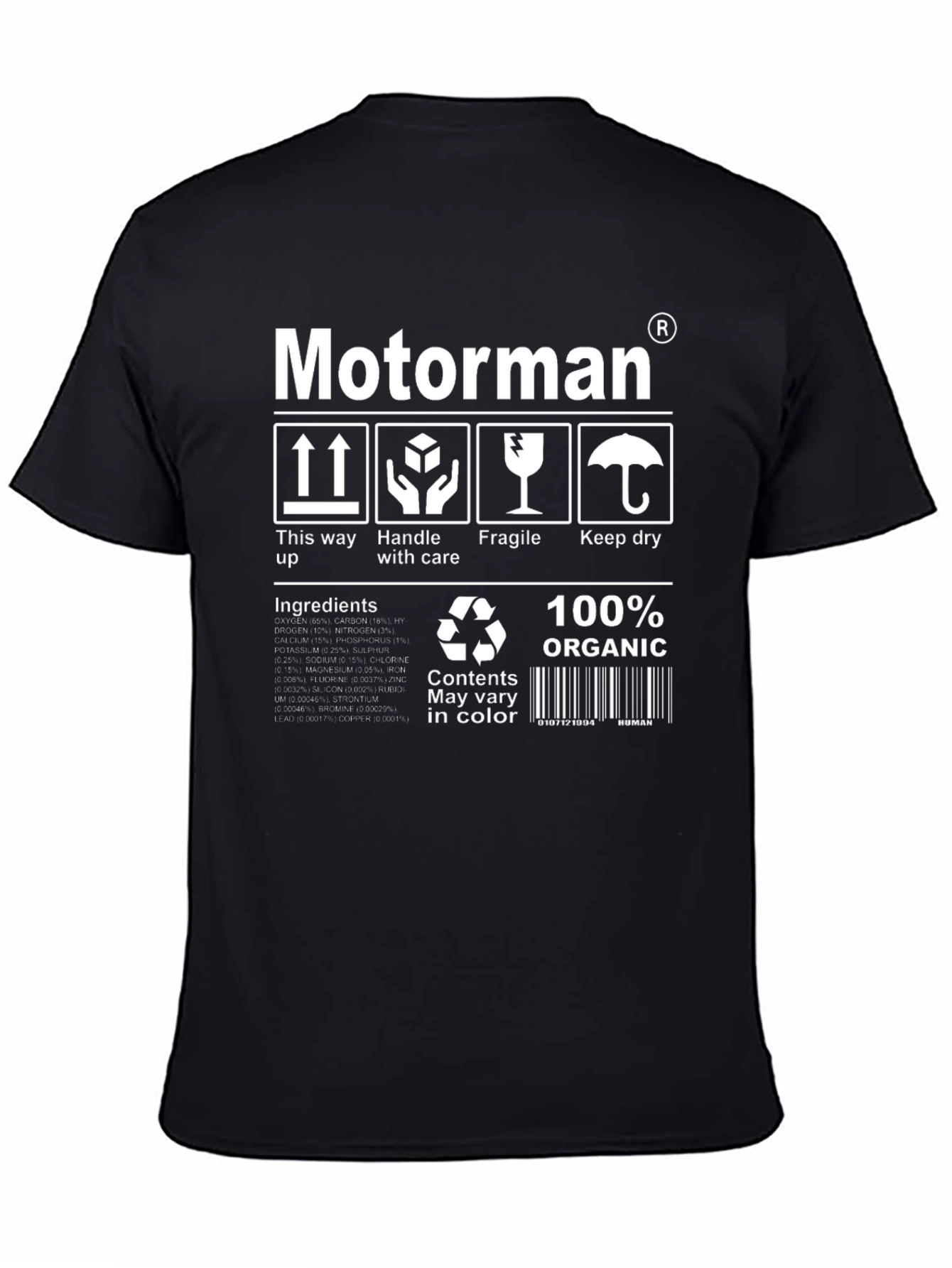 Motorman Organic Cotton T-Shirt