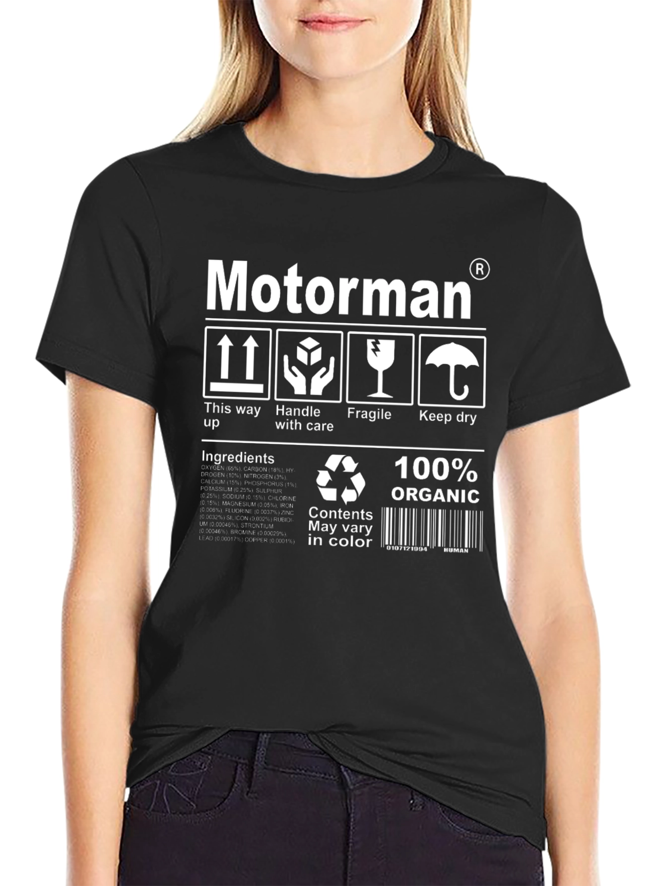 Motorman Organic Cotton T-Shirt