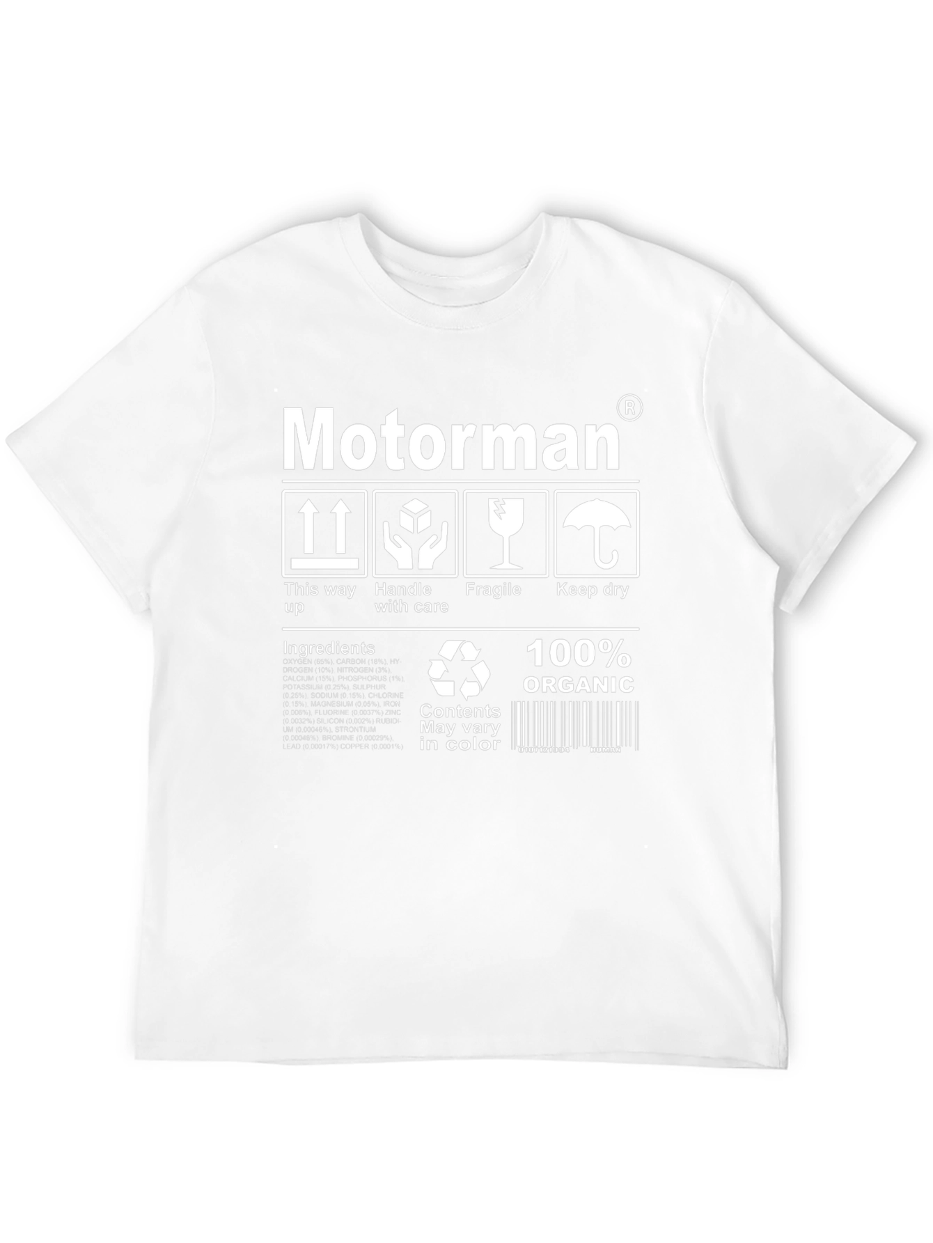 Motorman Organic Cotton T-Shirt