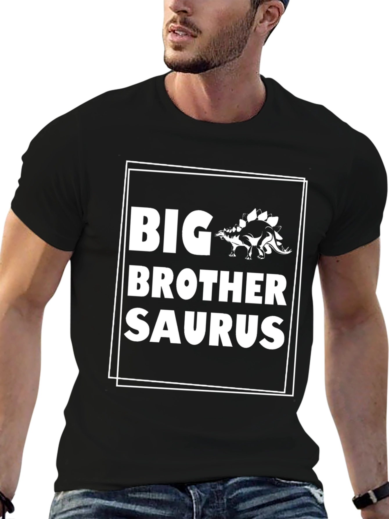 Big Brother Saurus T-Shirt - Dinosaur Graphic Tee