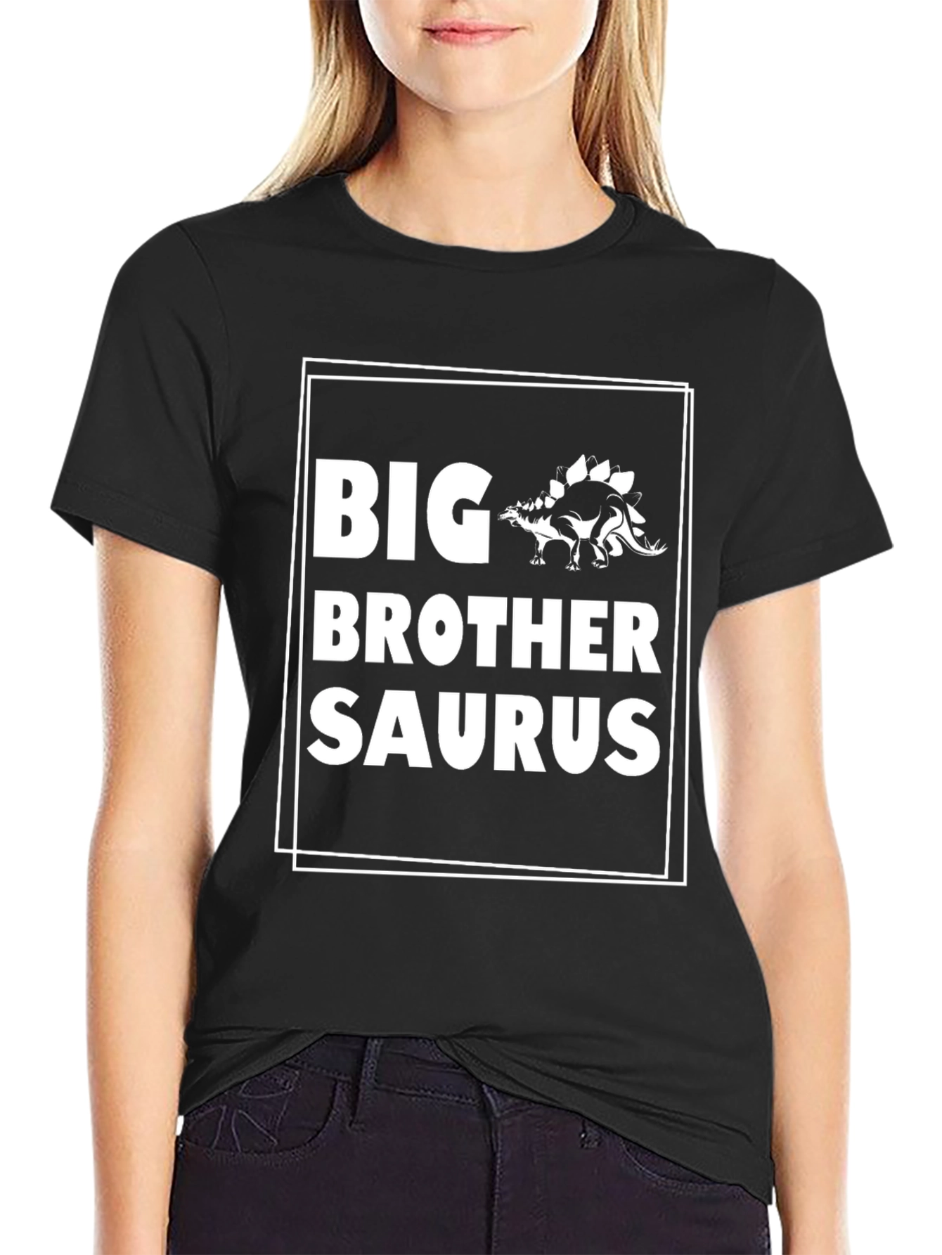 Big Brother Saurus T-Shirt - Dinosaur Graphic Tee