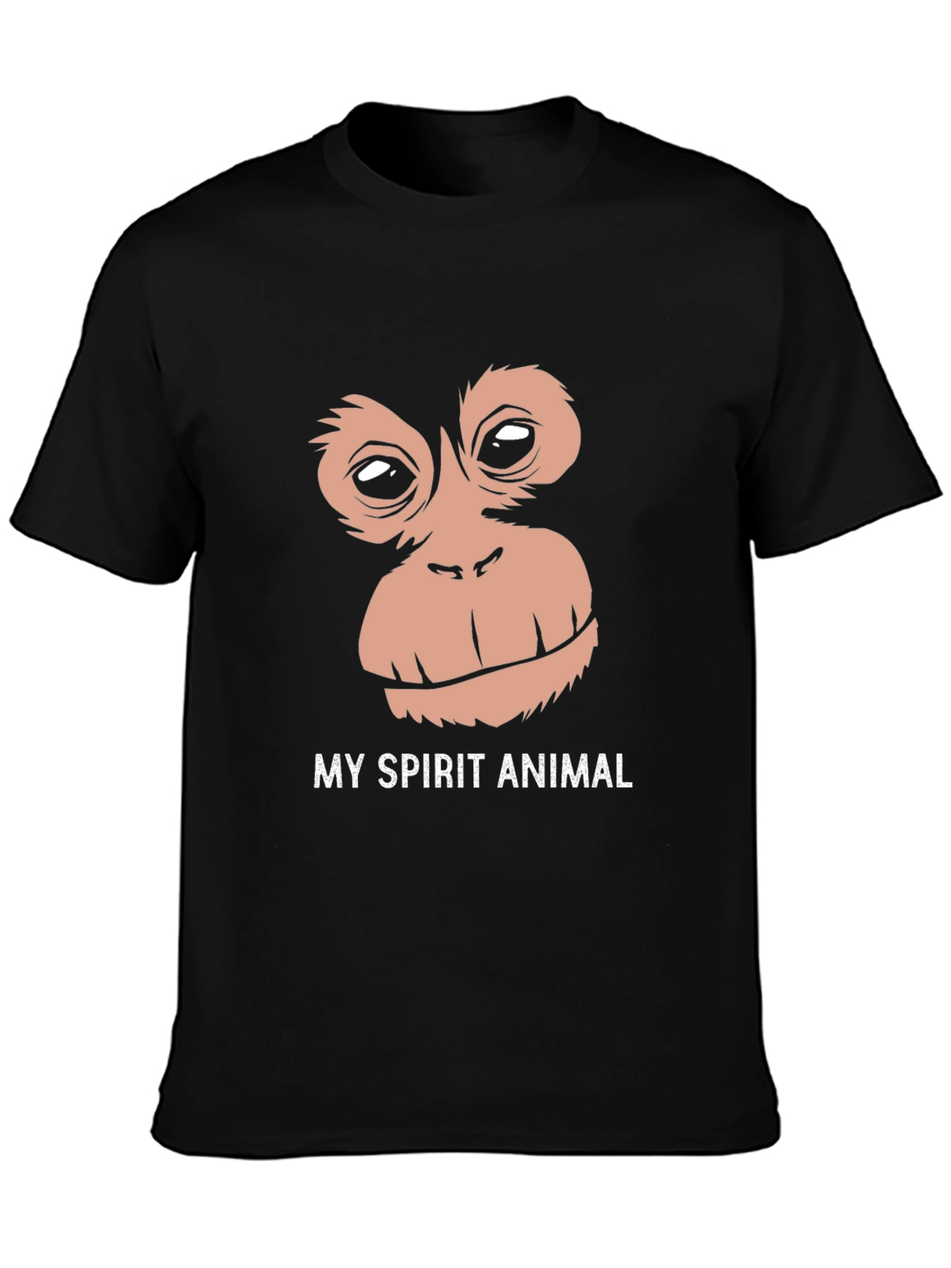My Spirit Animal Monkey Graphic T-Shirt