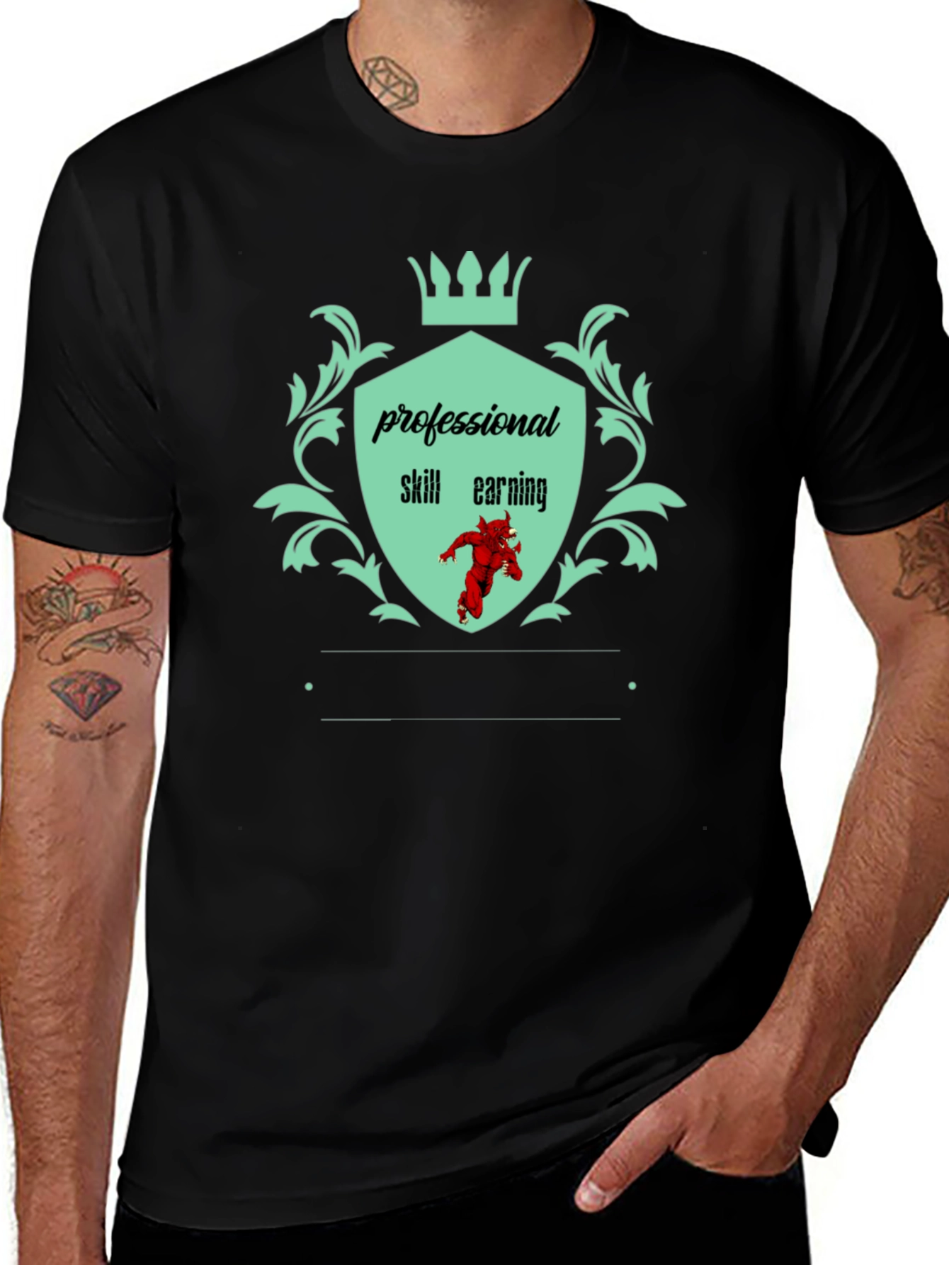 Professional Skill Earning Graphic Tee
