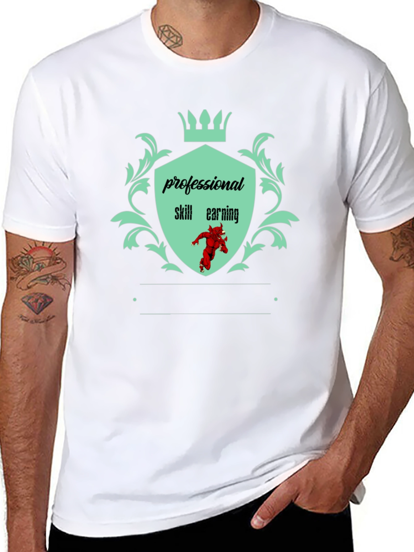 Professional Skill Earning Graphic Tee