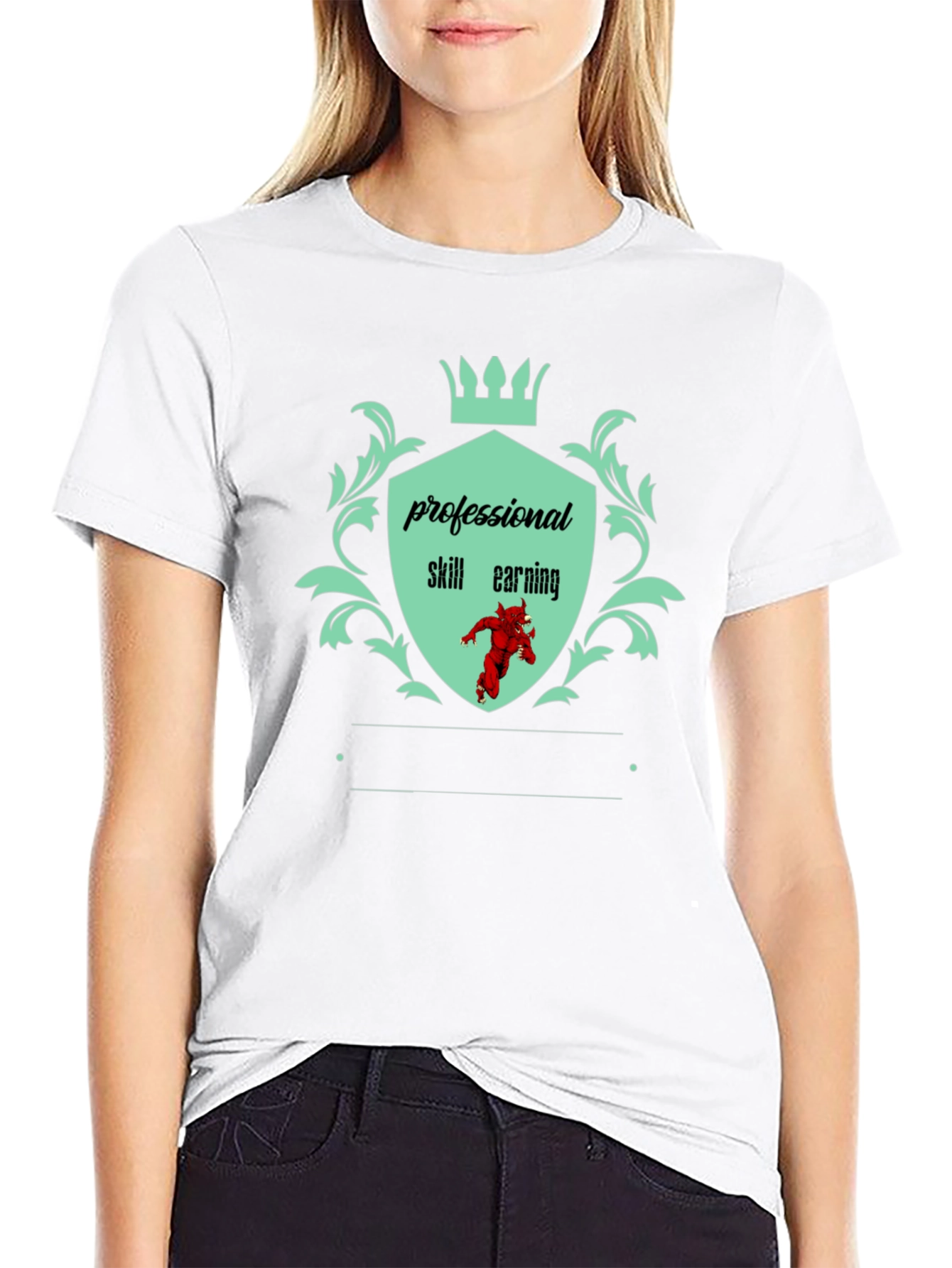 Professional Skill Earning Graphic Tee