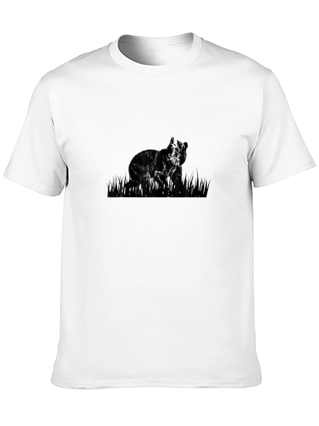 Black Bear Graphic Tee - Stylish Comfort