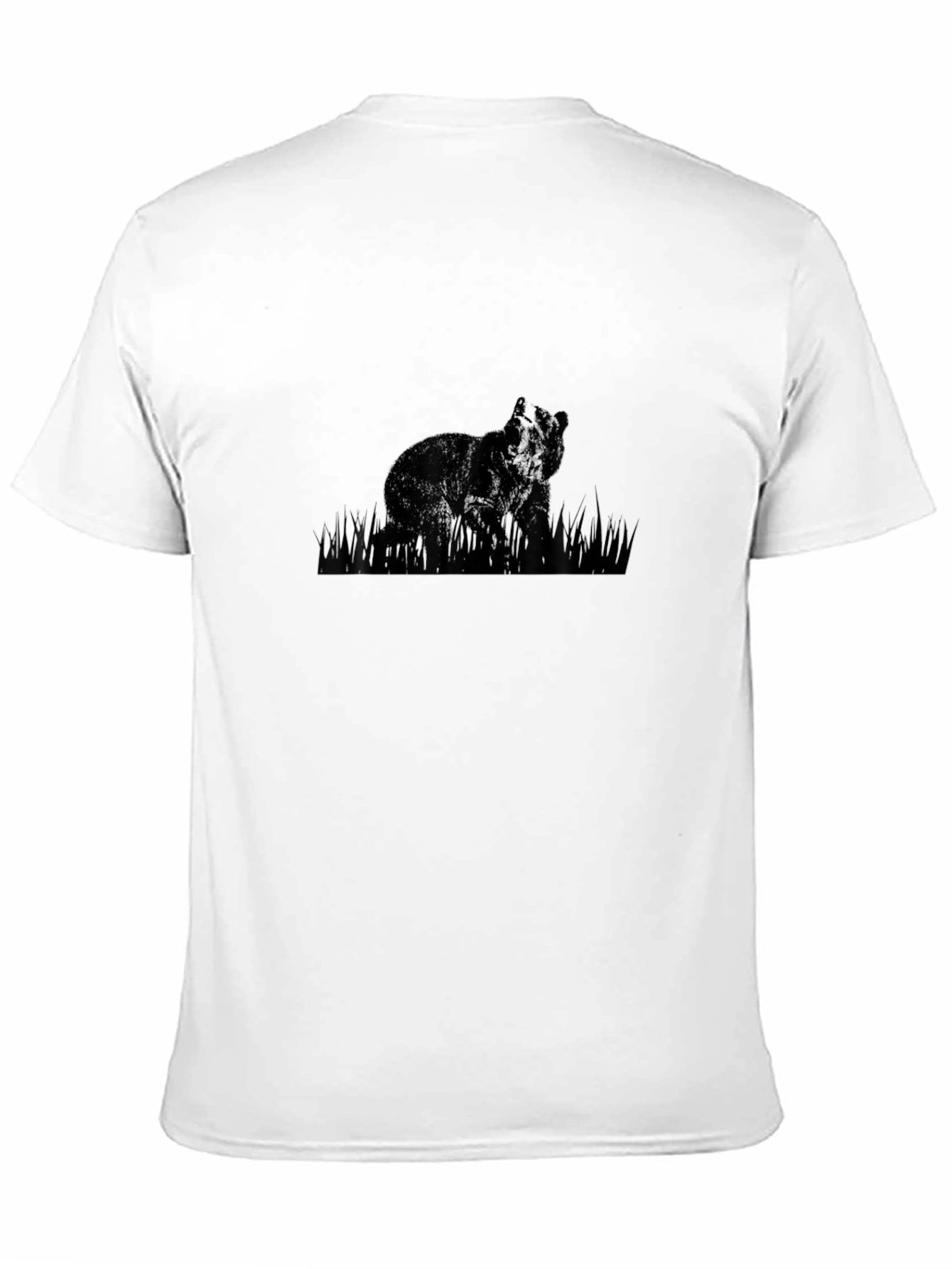 Black Bear Graphic Tee - Stylish Comfort