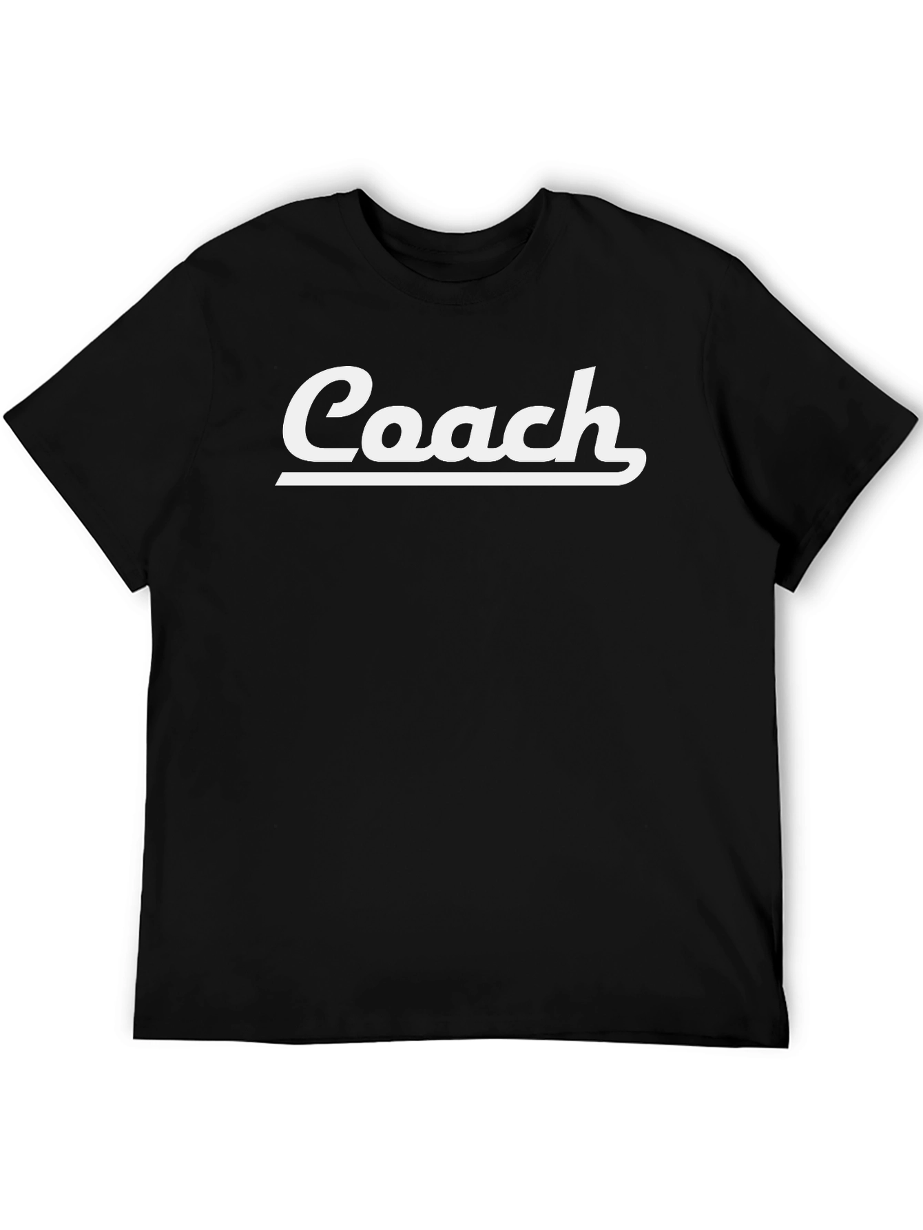 Coach Script T-Shirt - Classic Design