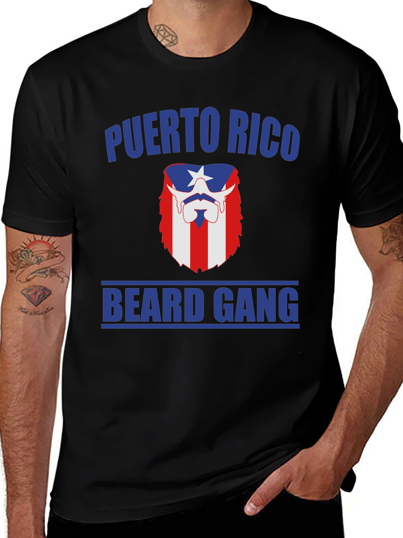 Puerto Rico Beard Gang T-Shirt
