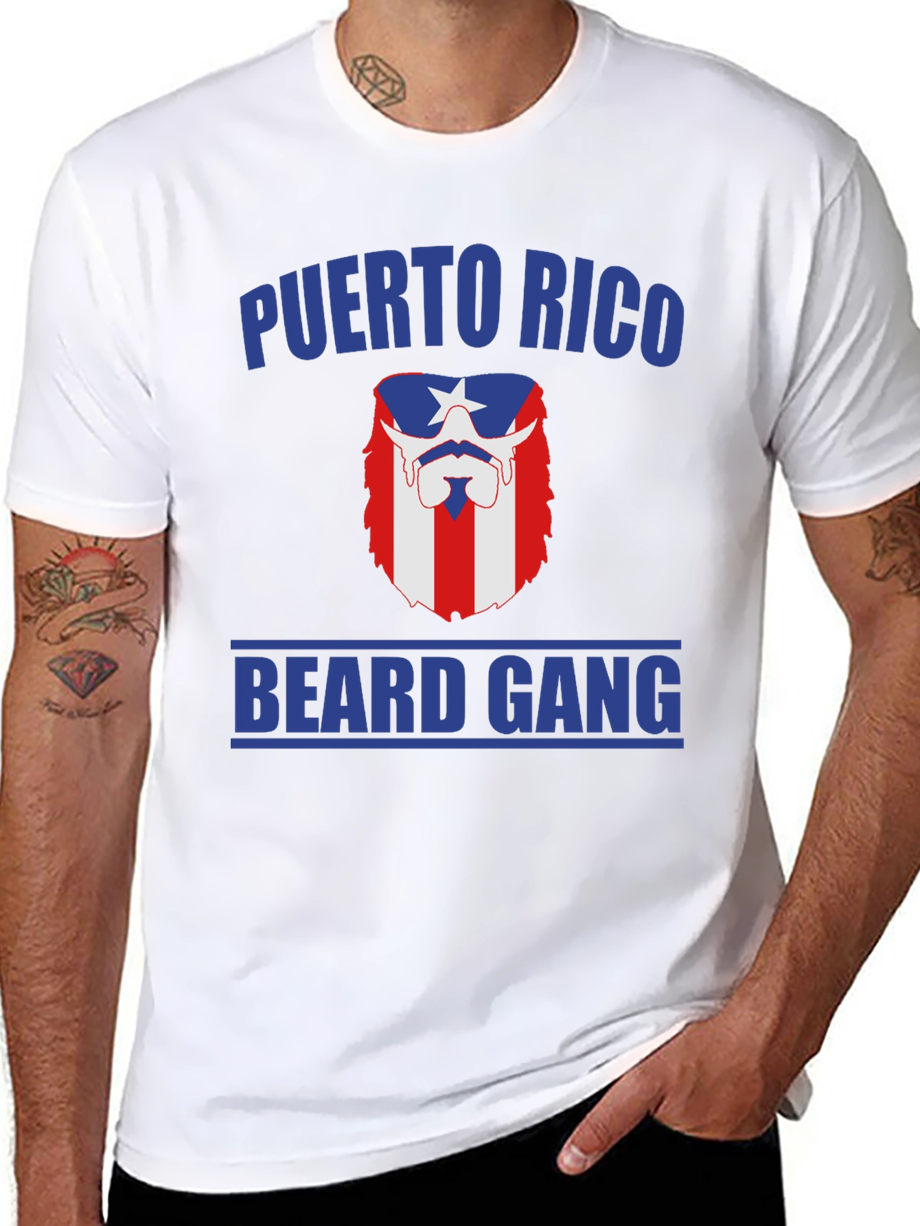 Puerto Rico Beard Gang T-Shirt