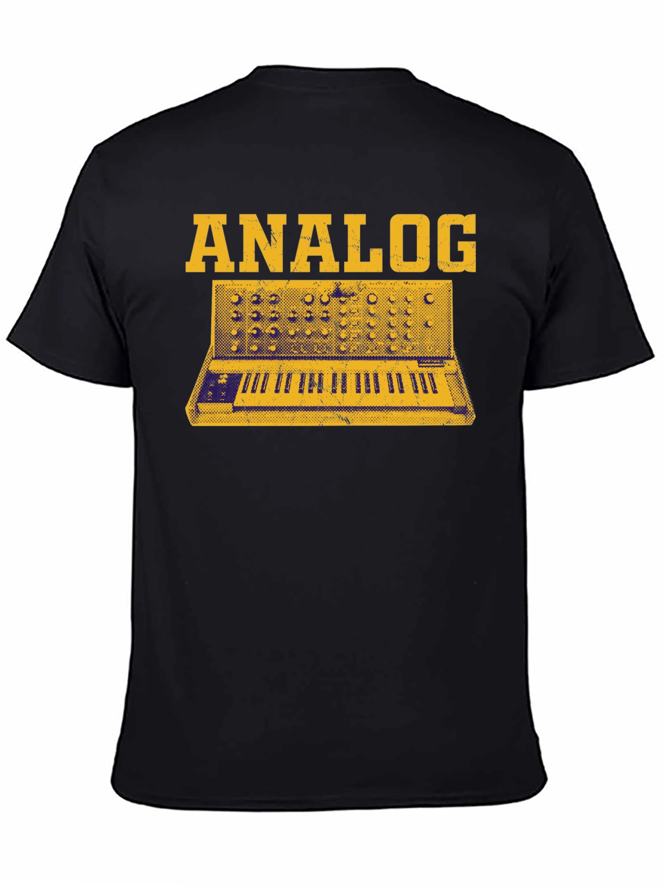 Analog Synth Graphic Tee - Musician T-Shirt