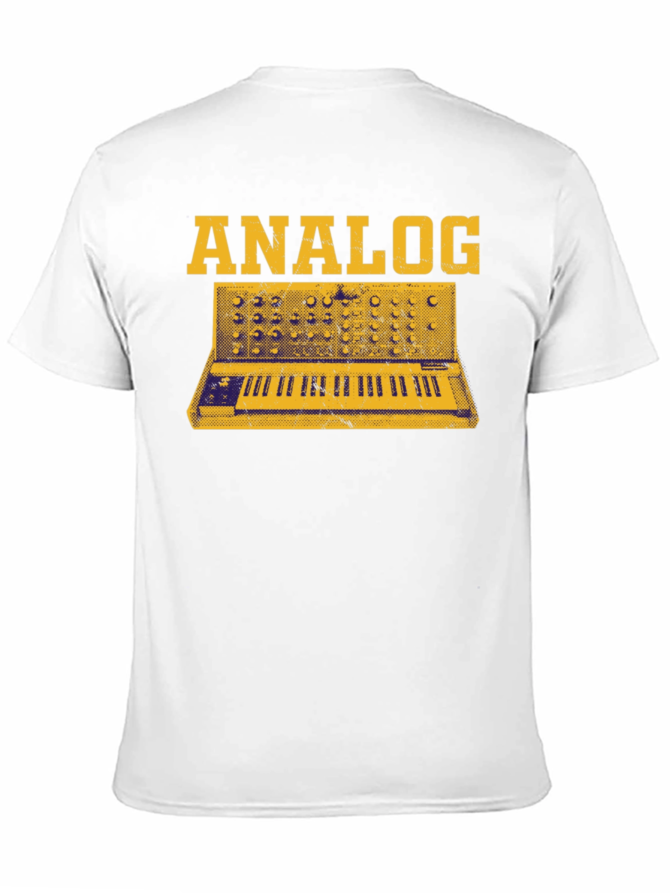 Analog Synth Graphic Tee - Musician T-Shirt
