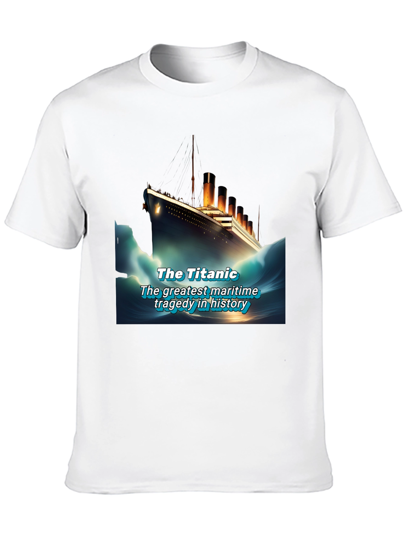 Titanic T-Shirt - Greatest Maritime Tragedy History Tee